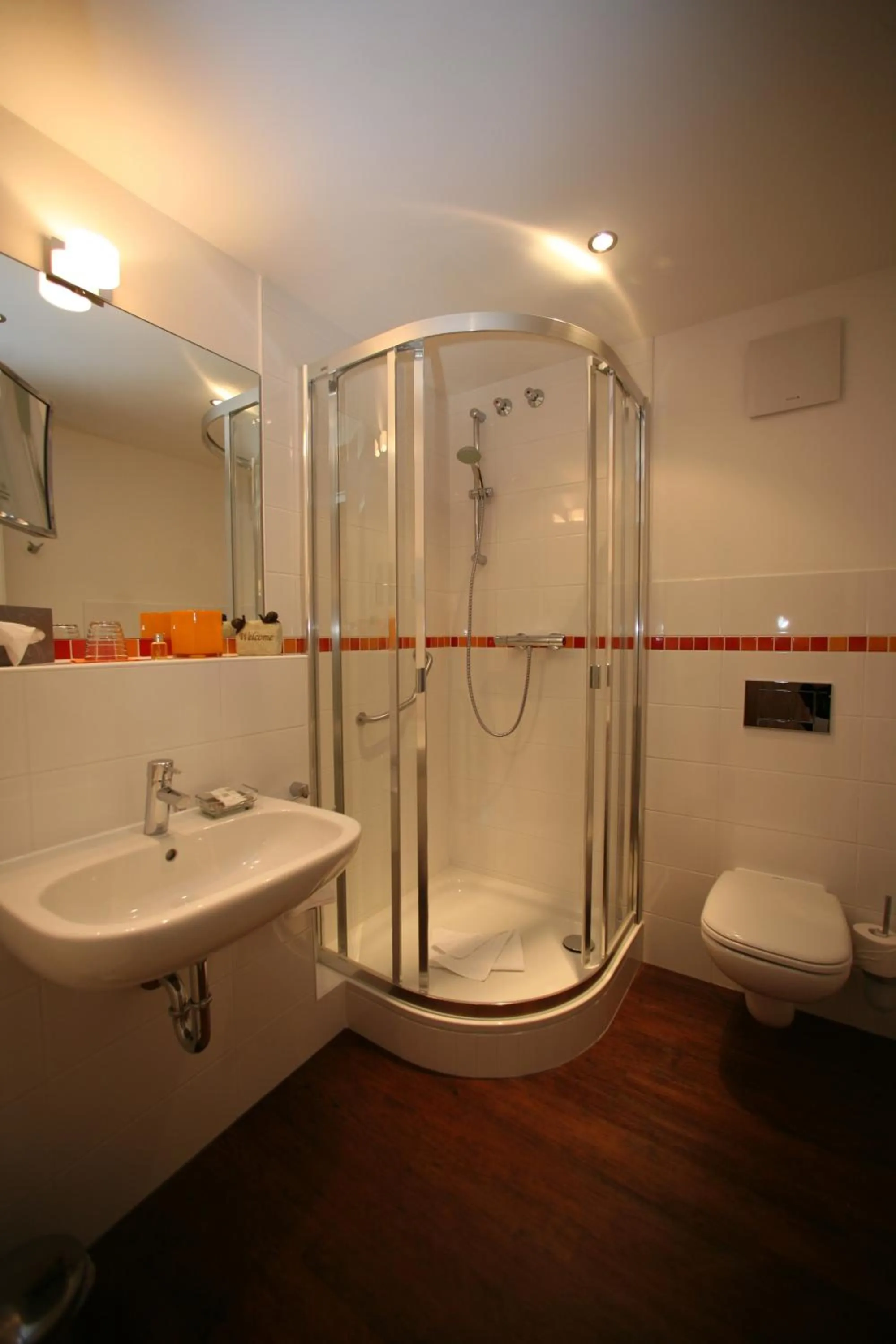 Bathroom in Hotel Gutenberg