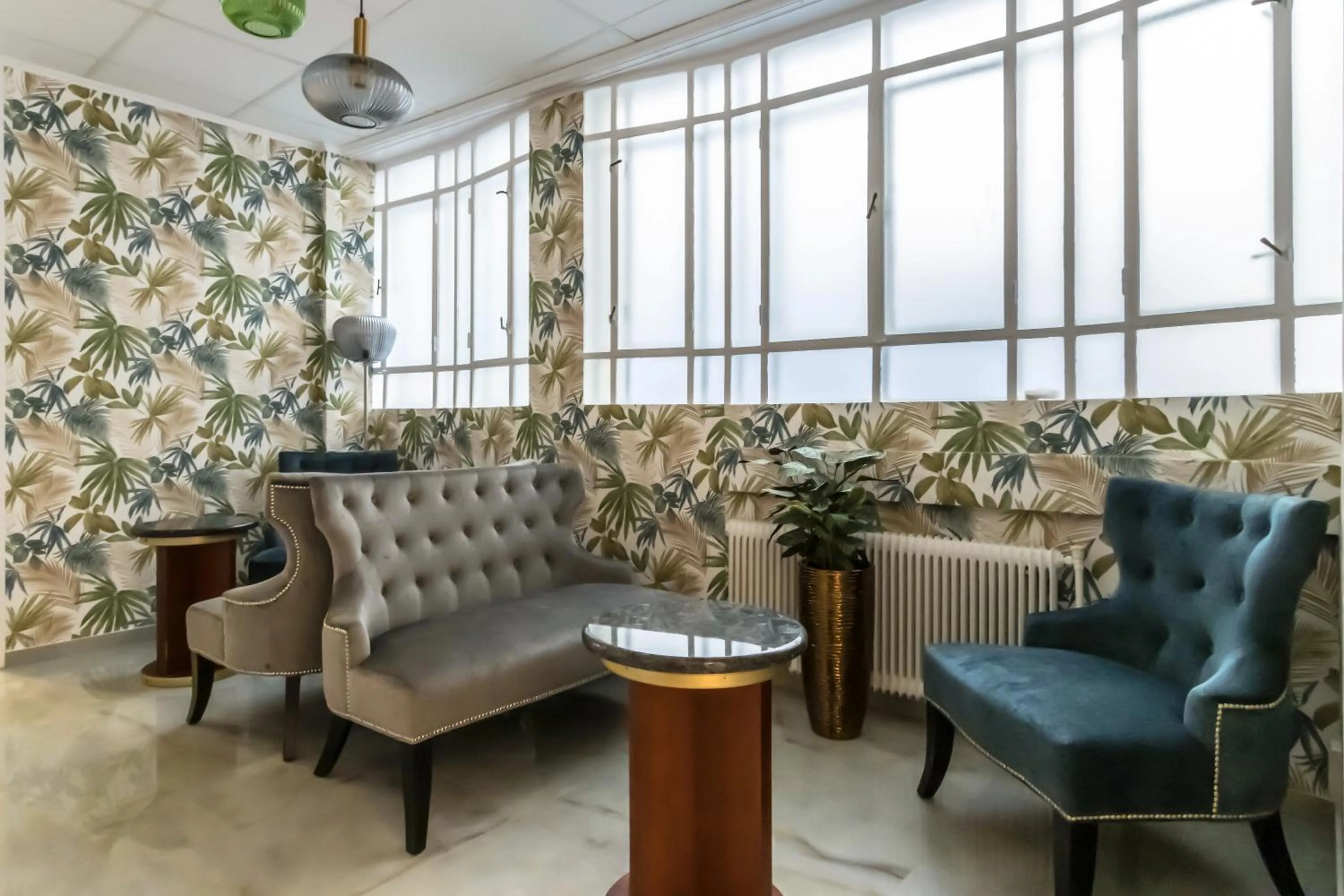 Lobby or reception in Hotel Corvinus Vienna