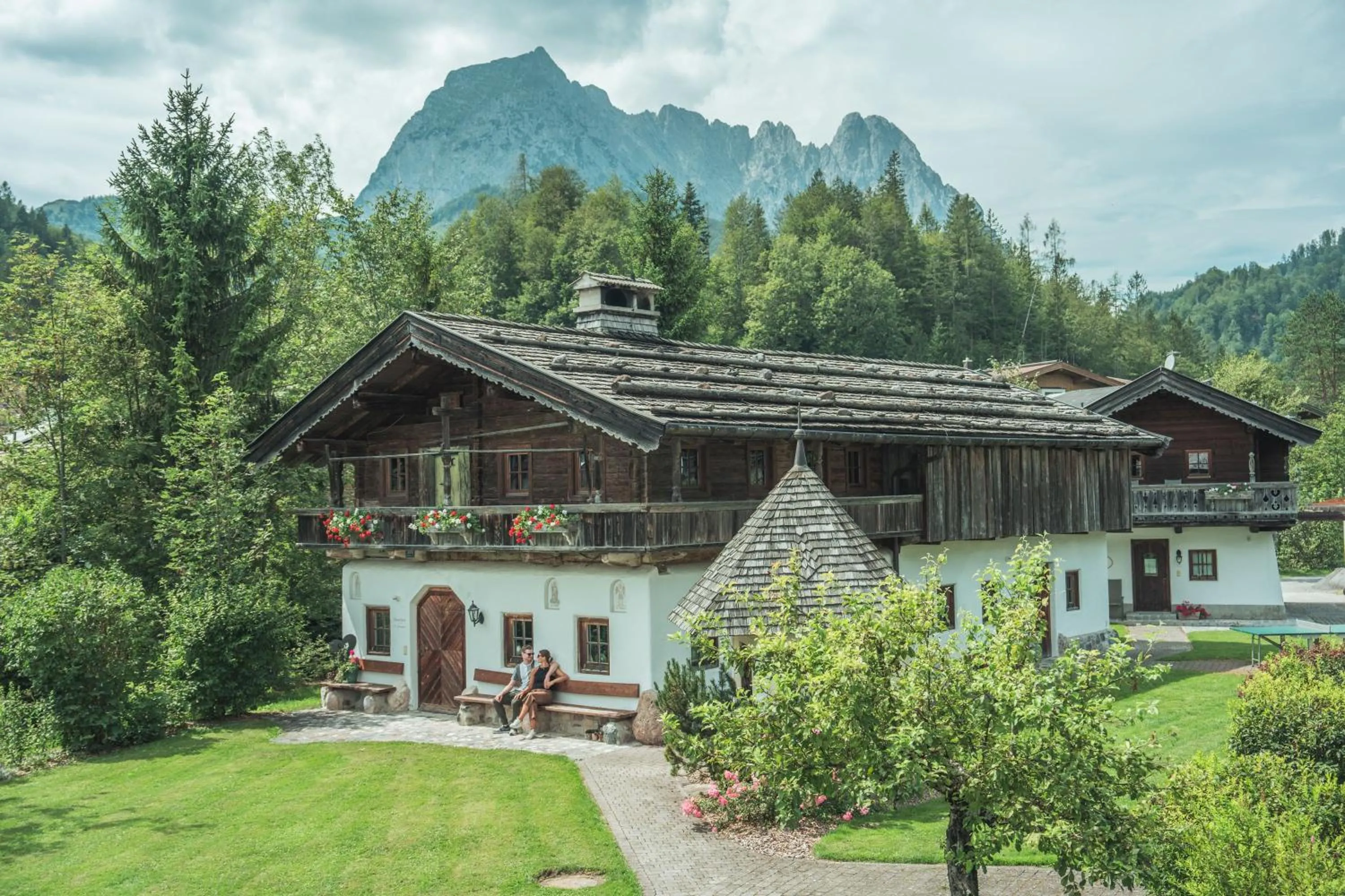 Property building in Hotel Jagdschlössl