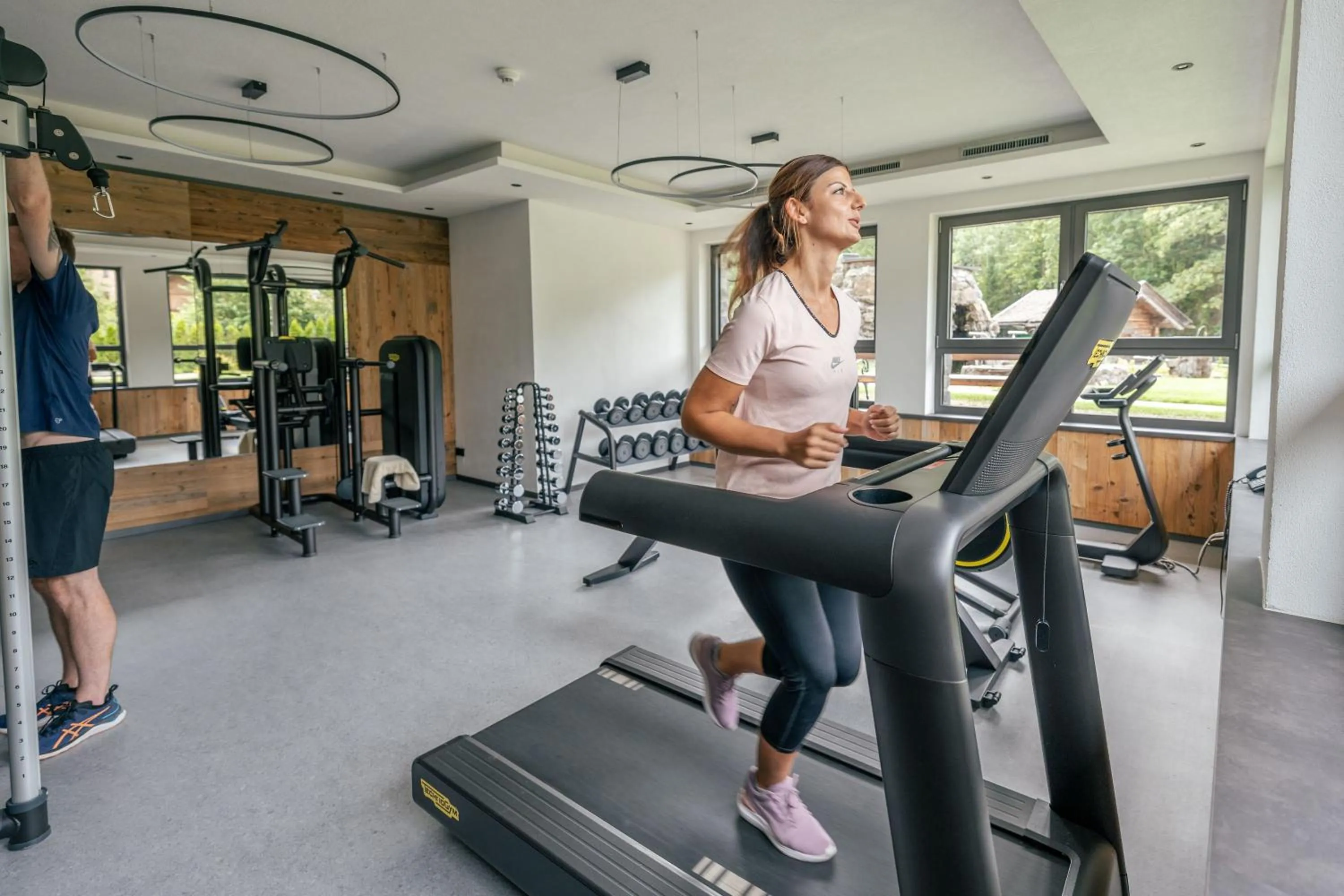 Fitness centre/facilities in Hotel Jagdschlössl