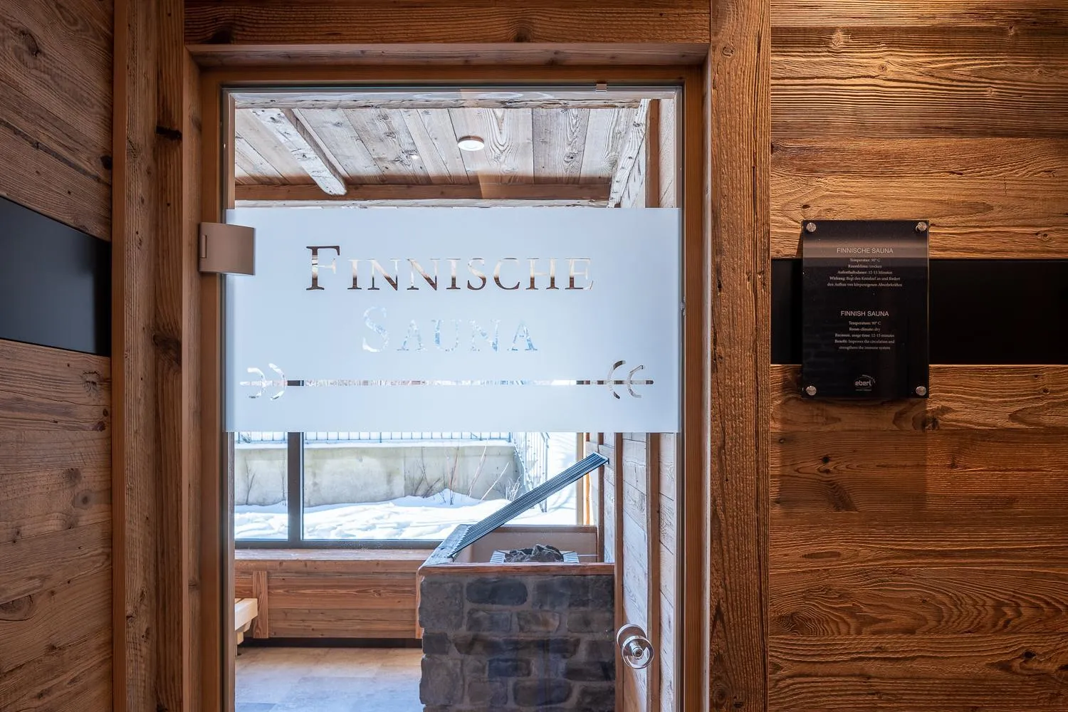 Sauna in Hotel Jagdschlössl