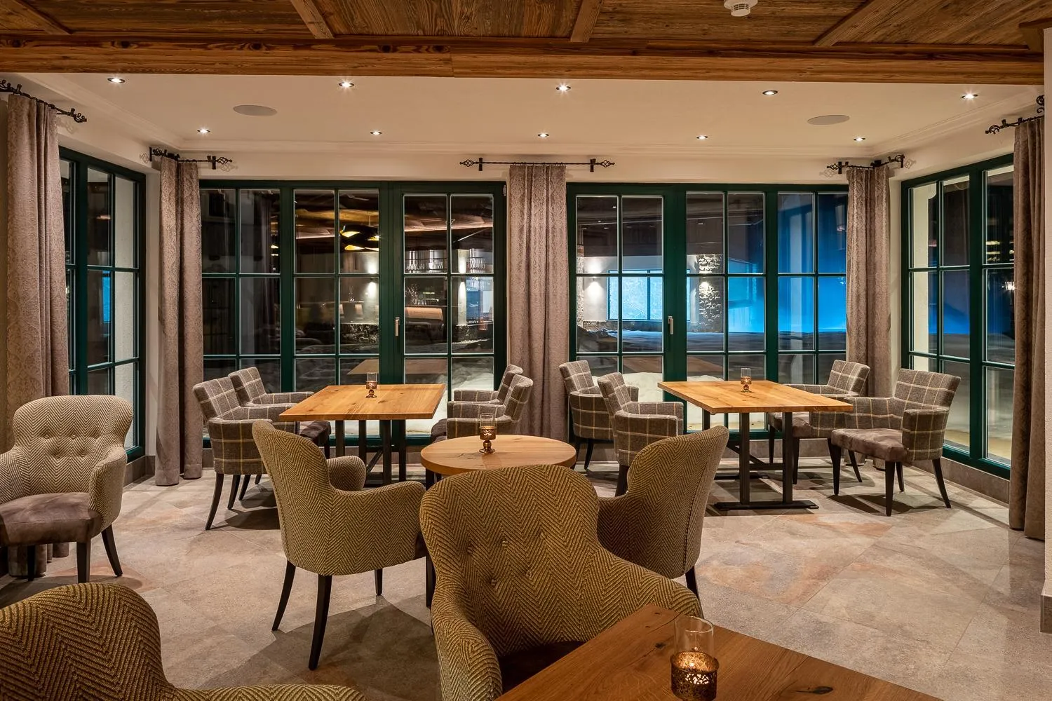 Lounge or bar in Hotel Jagdschlössl