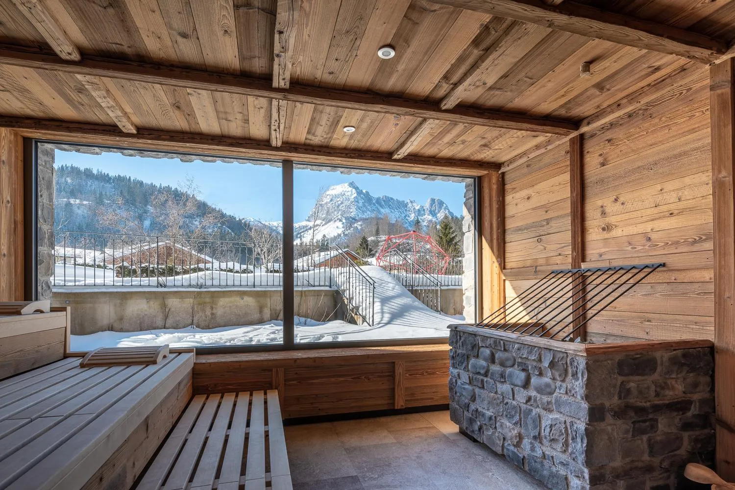 Sauna in Hotel Jagdschlössl