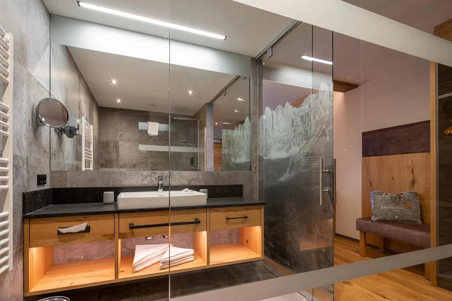 Bathroom in Hotel Jagdschlössl