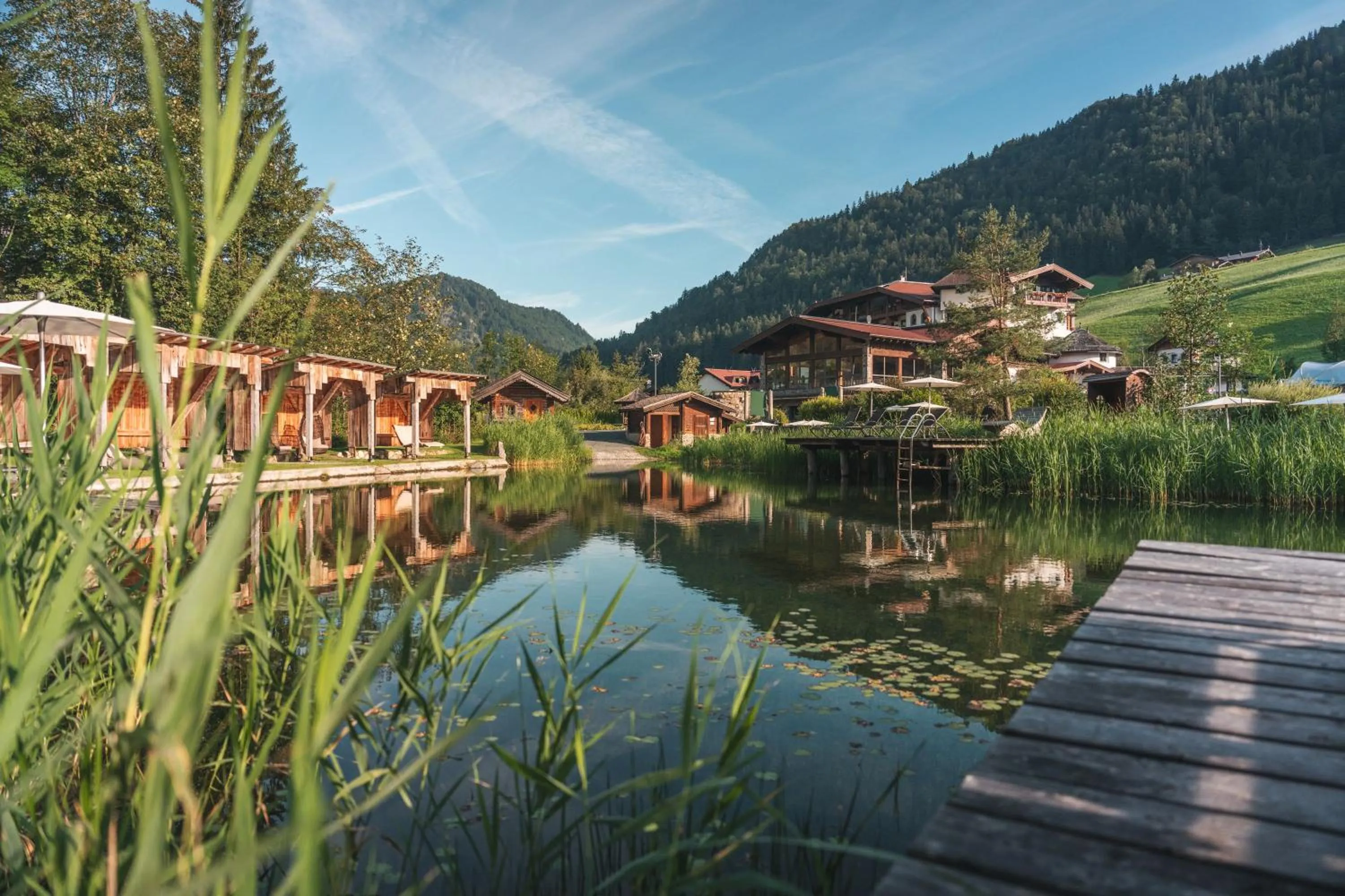Garden in Hotel Jagdschlössl