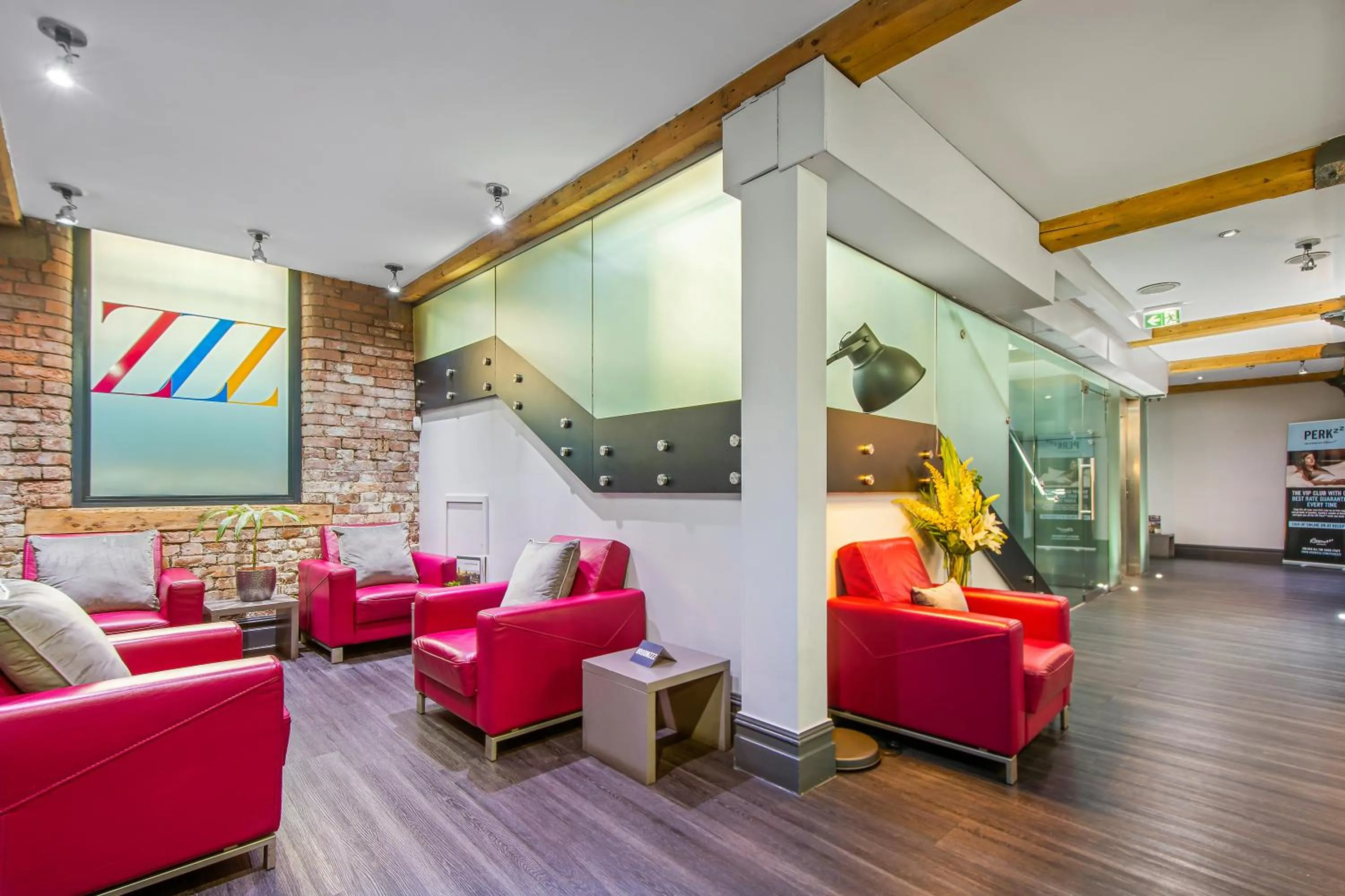 Lobby or reception in Roomzzz Manchester City