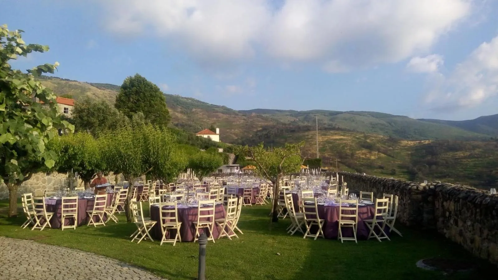 Garden in INATEL Linhares da Beira Hotel Rural