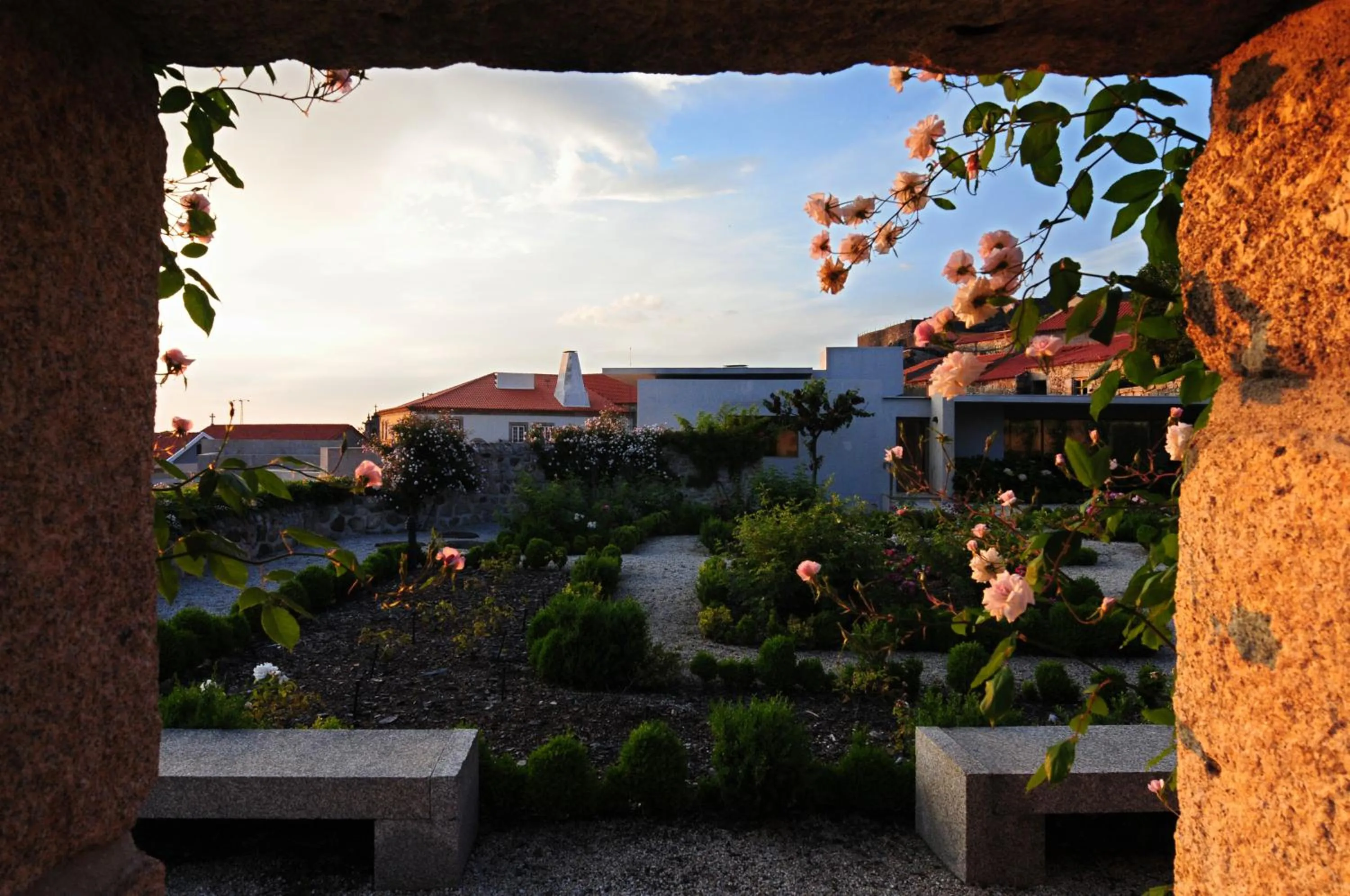 Garden in INATEL Linhares da Beira Hotel Rural
