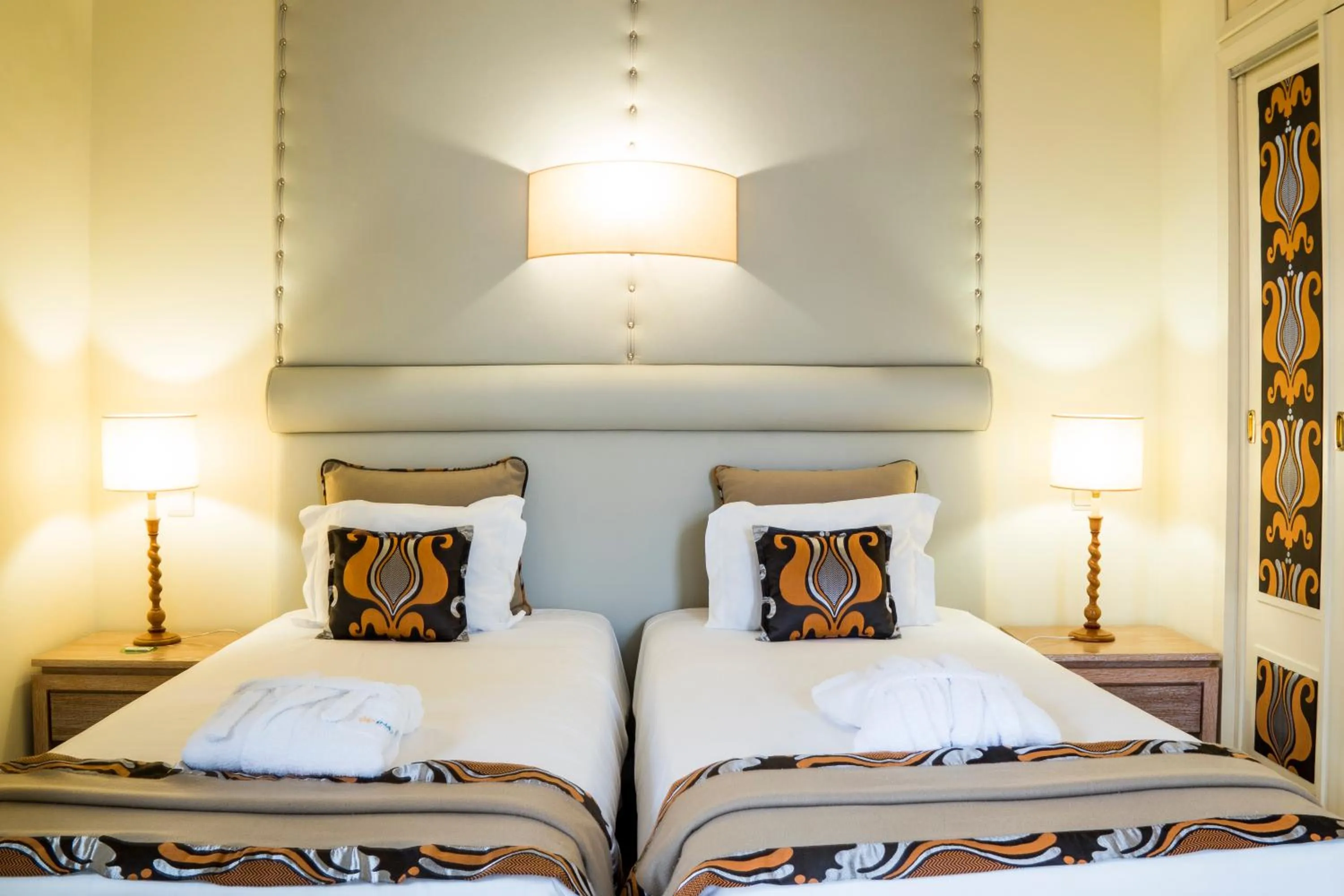 Bed in INATEL Palace S.Pedro Do Sul