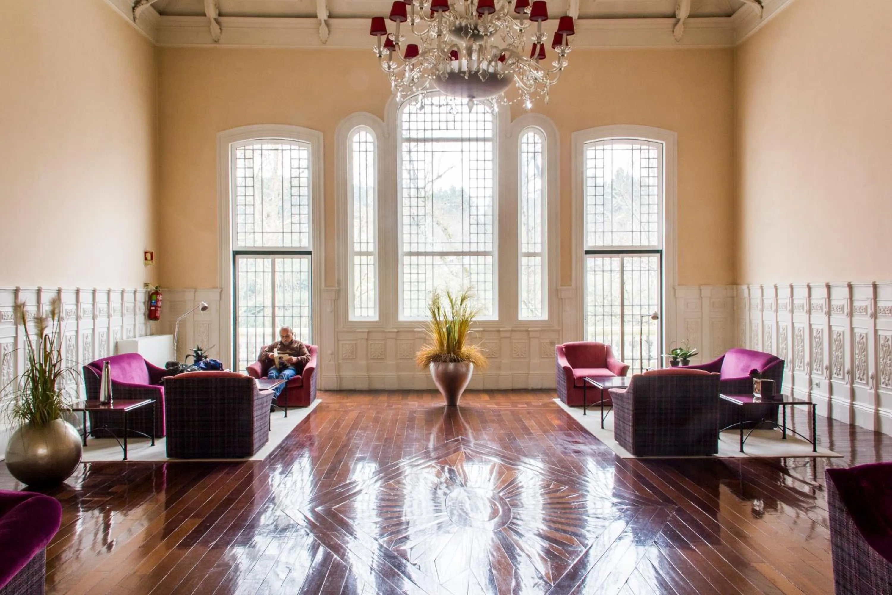 Seating area in INATEL Palace S.Pedro Do Sul