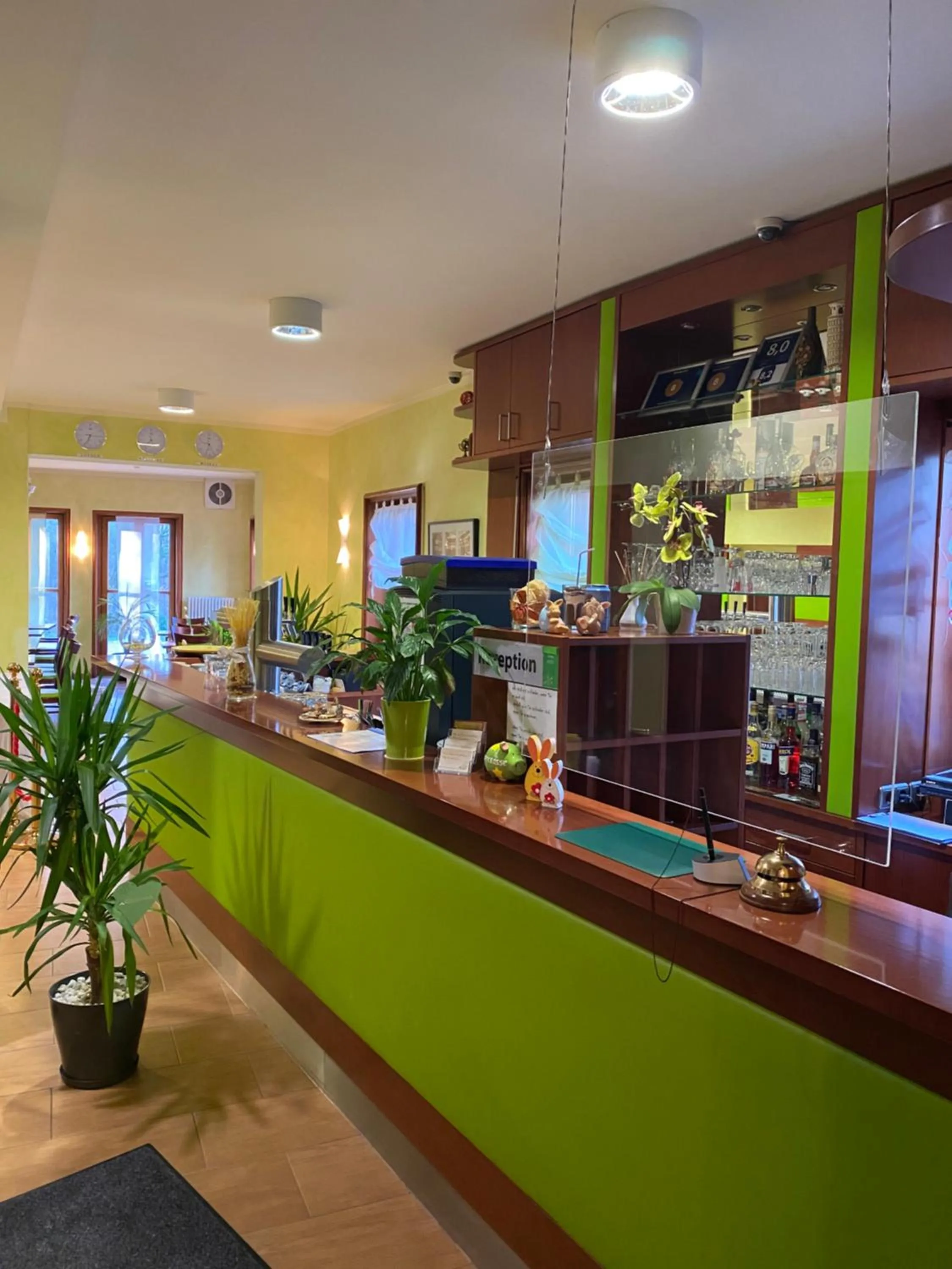 Lobby or reception in Parkhotel Zirndorf