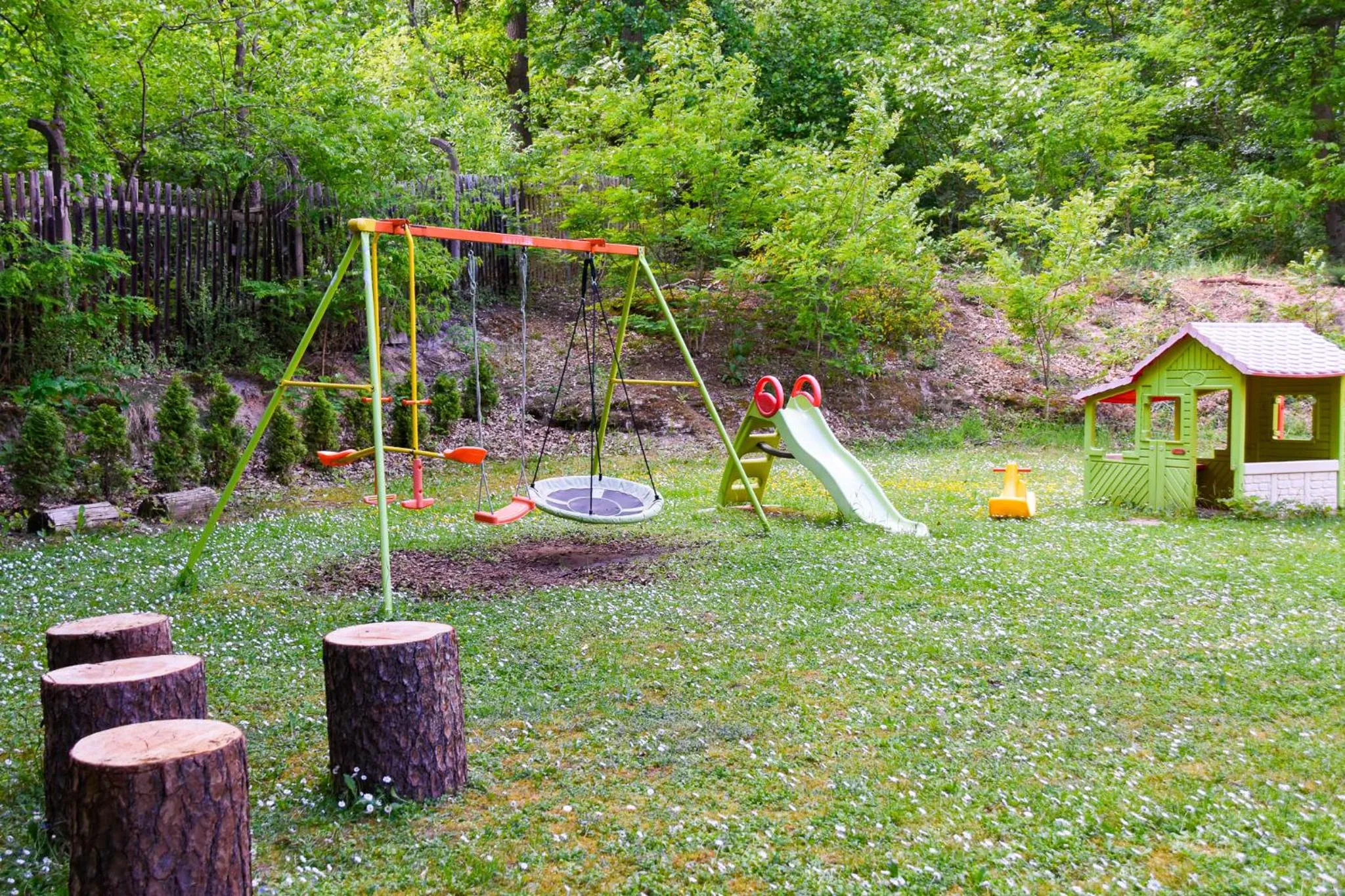 Children play ground in Parkhotel Zirndorf
