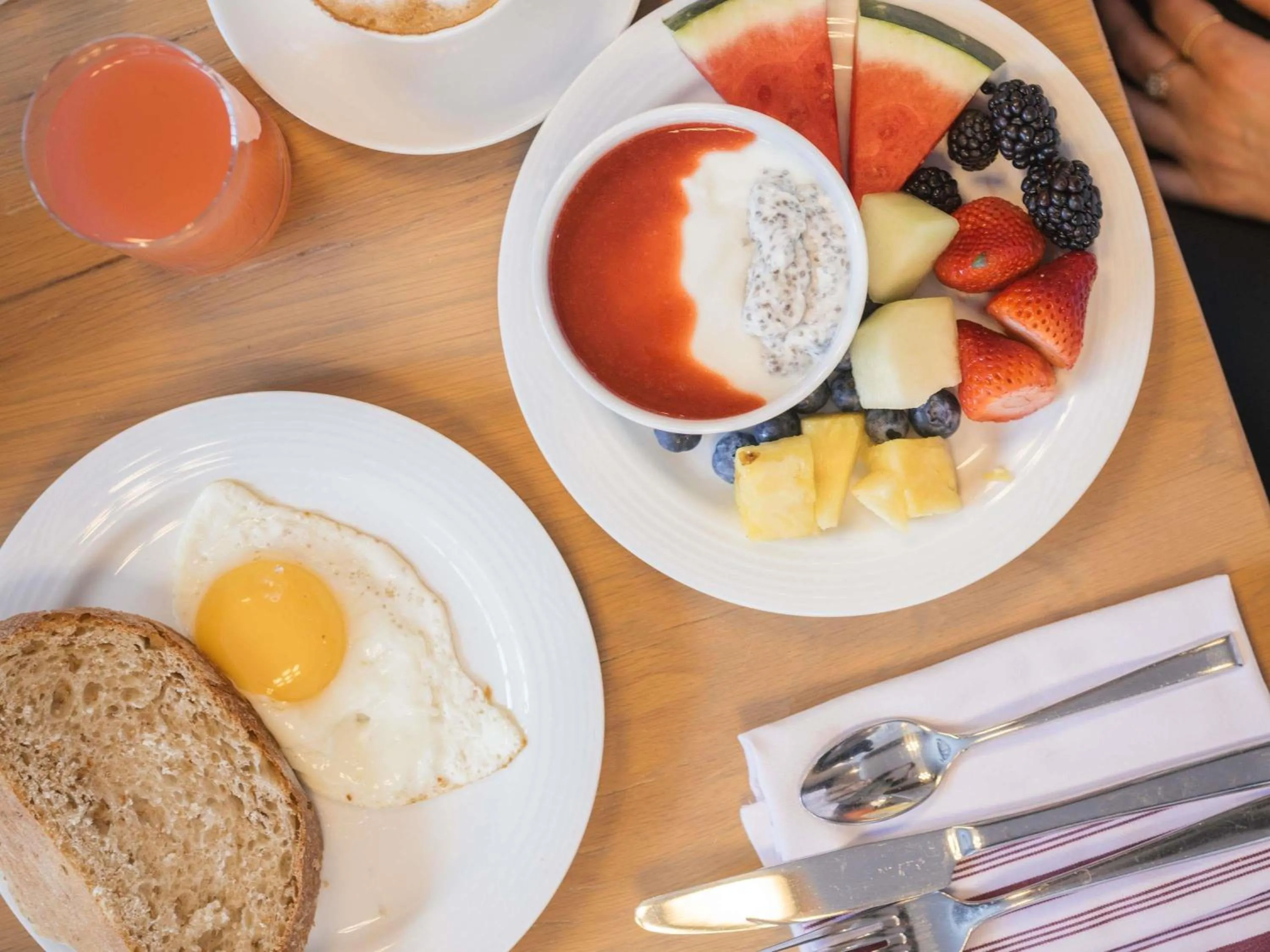 Breakfast in Fairmont Tremblant