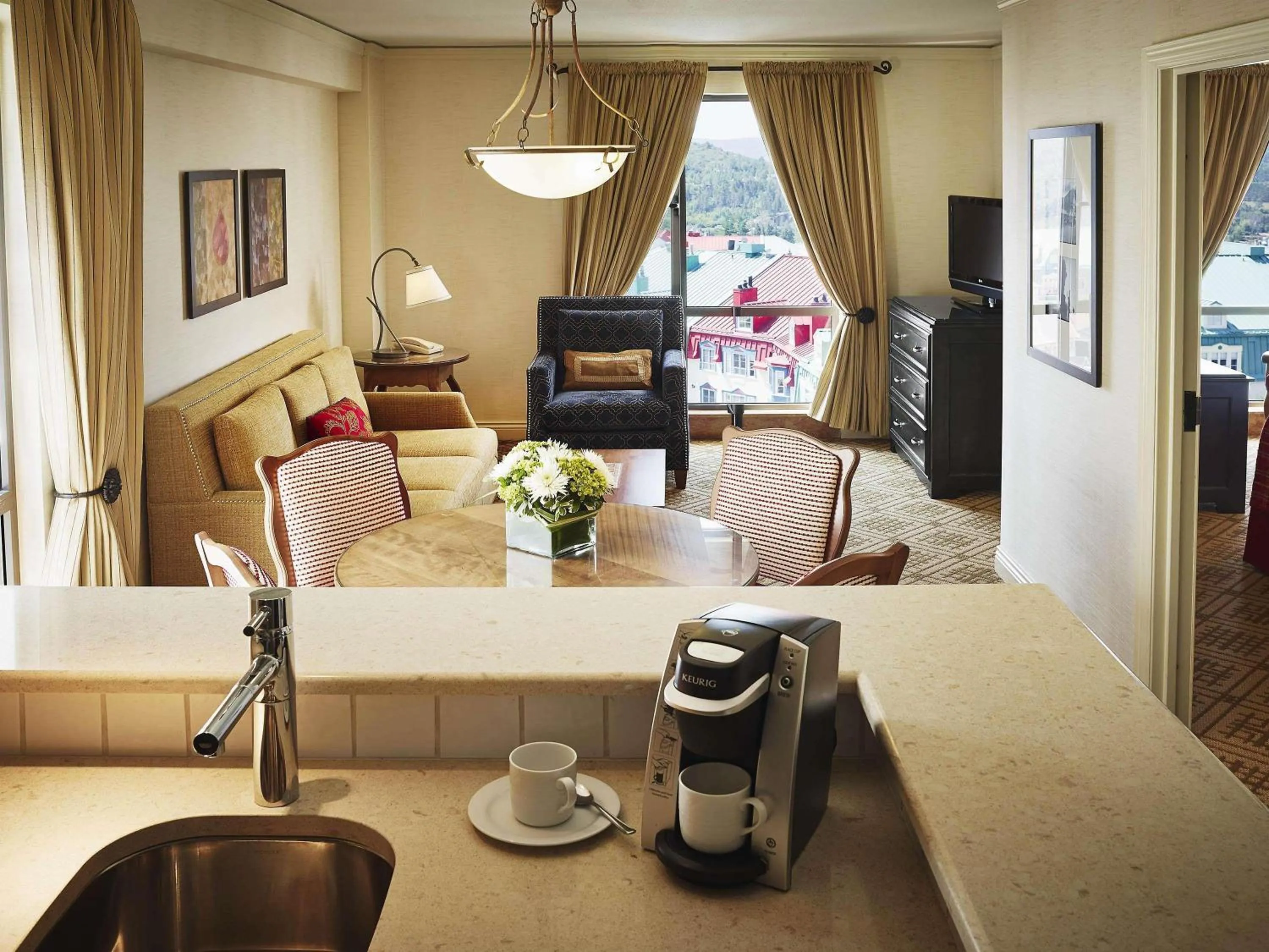 Bedroom in Fairmont Tremblant