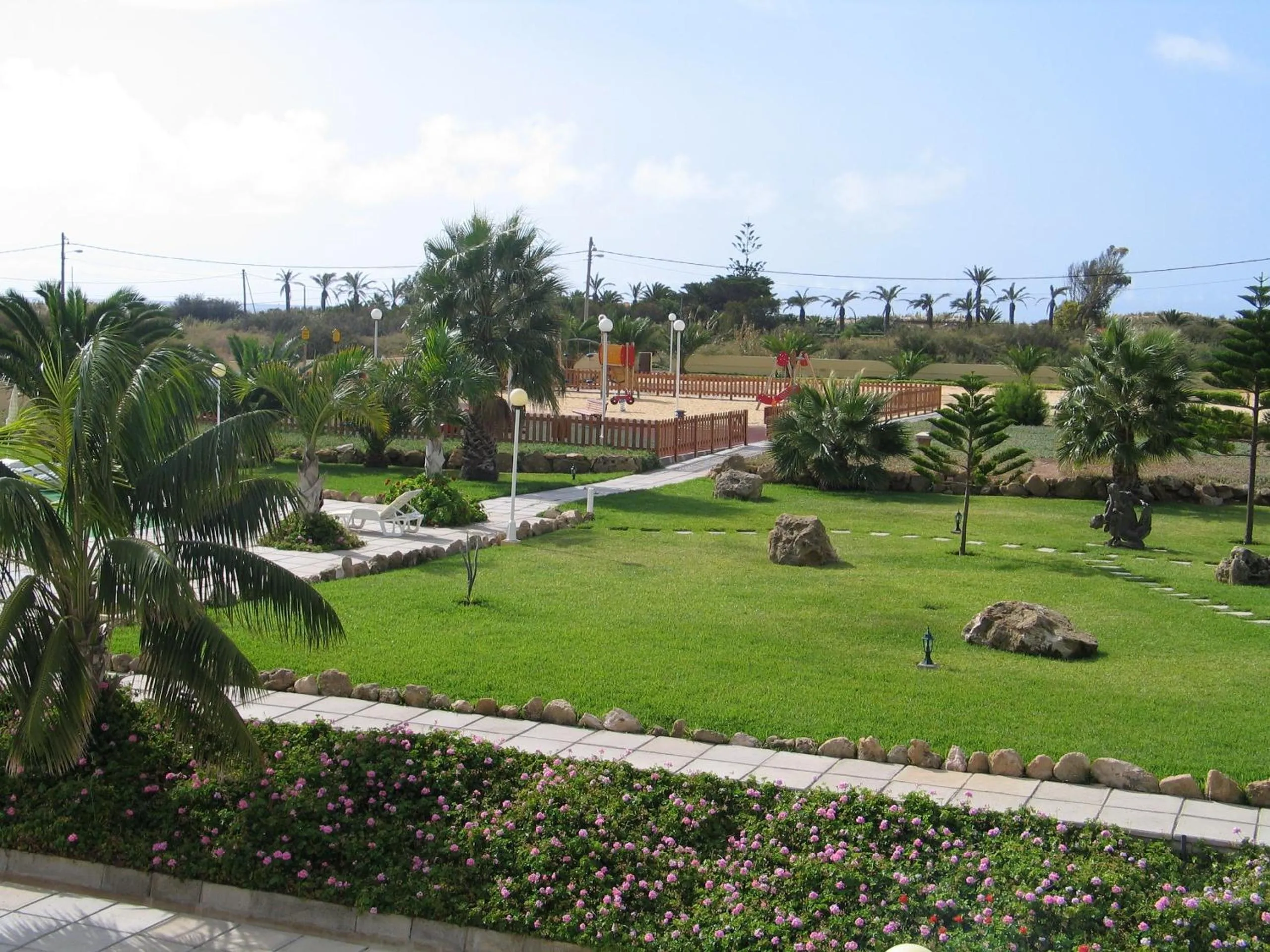 Children play ground in INATEL Porto Santo