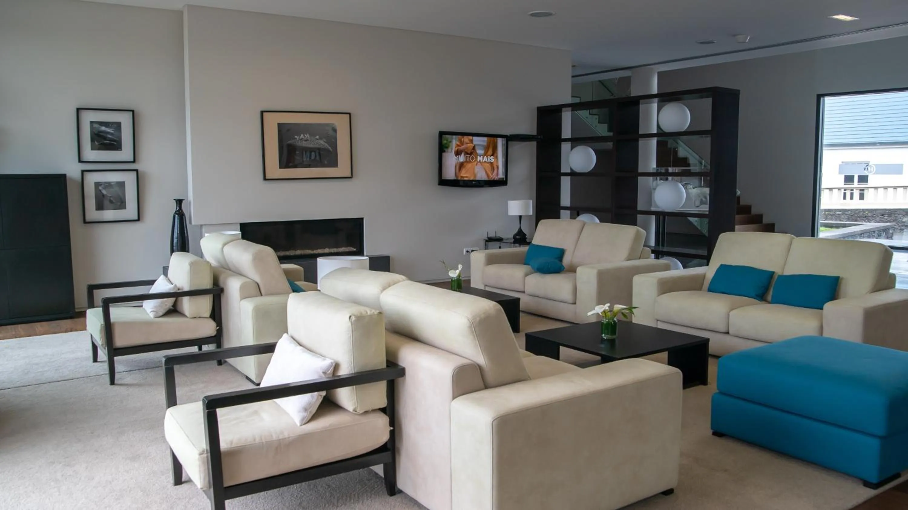 Seating area in INATEL Flores