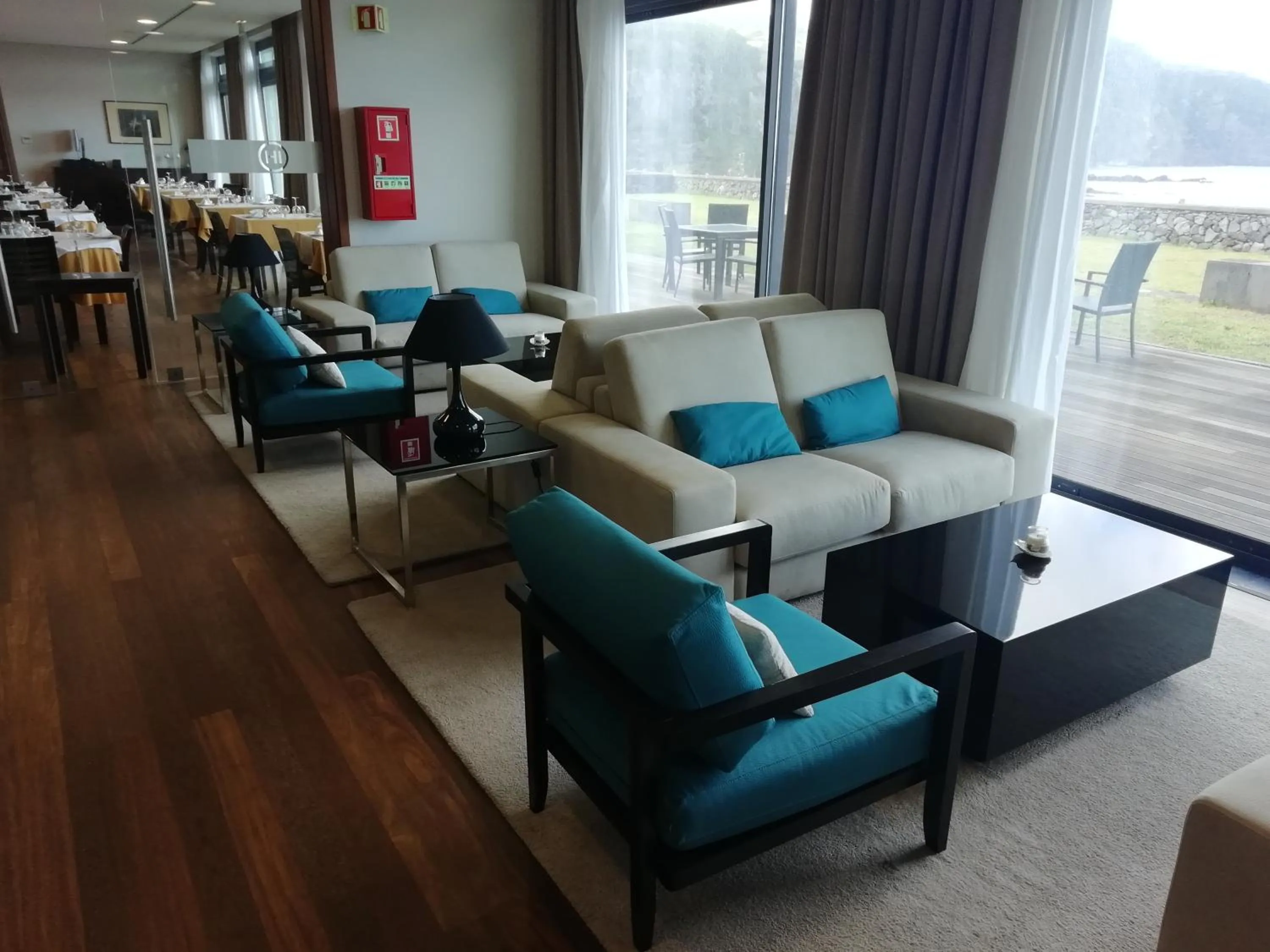 Seating area in INATEL Flores