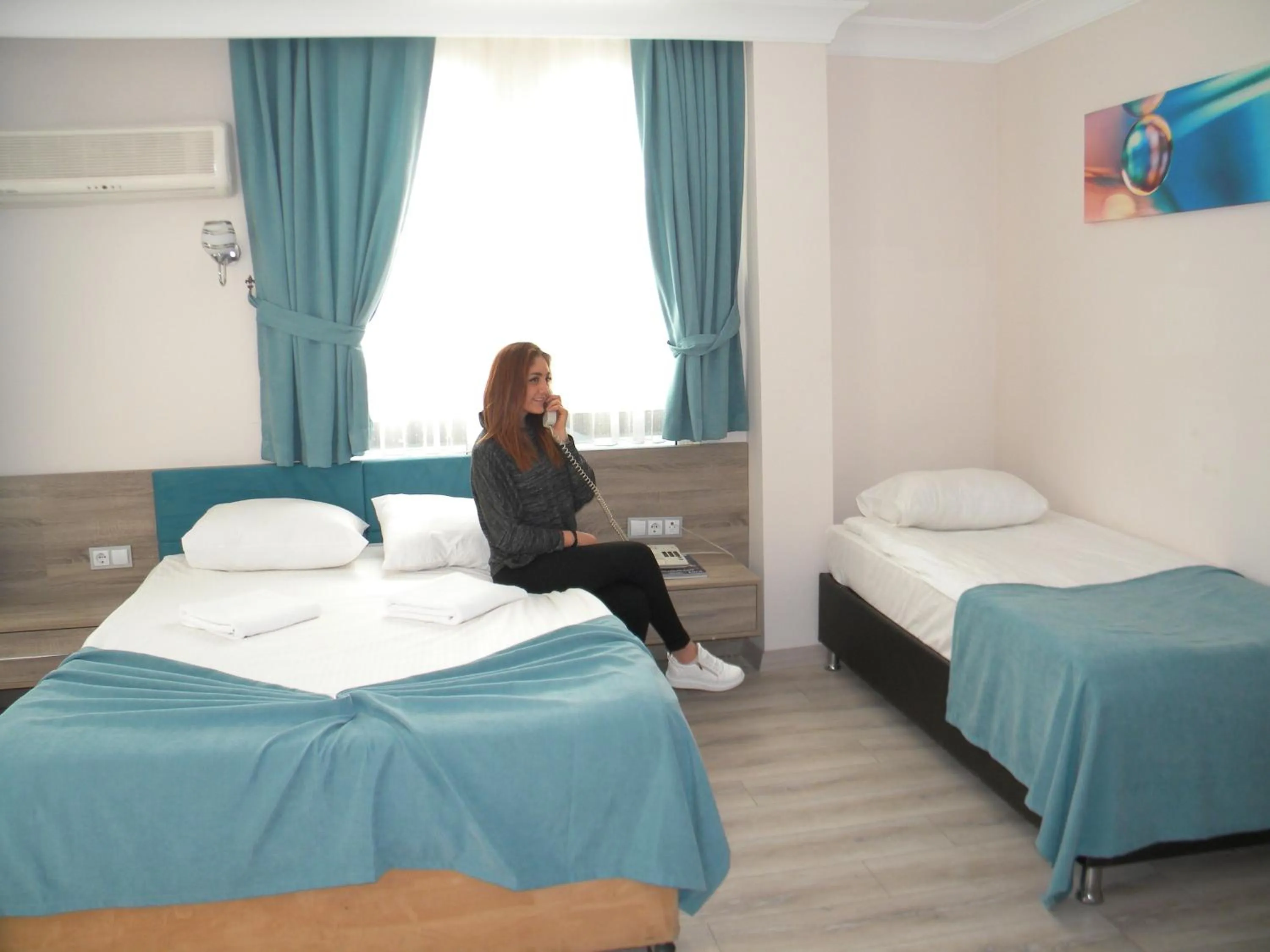 Photo of the whole room, Bed in Sava Hotel