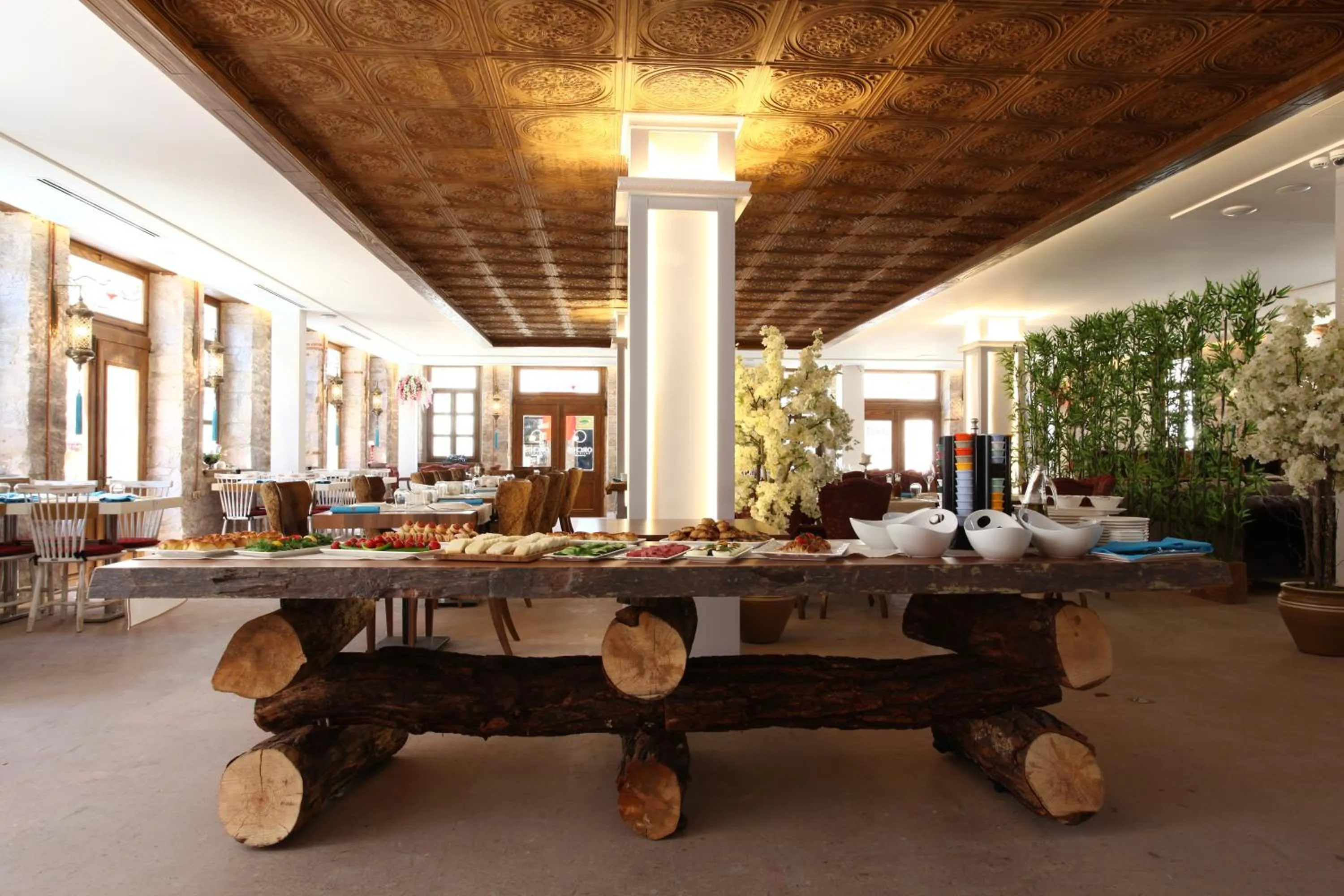 Buffet breakfast in Orchis Hotel