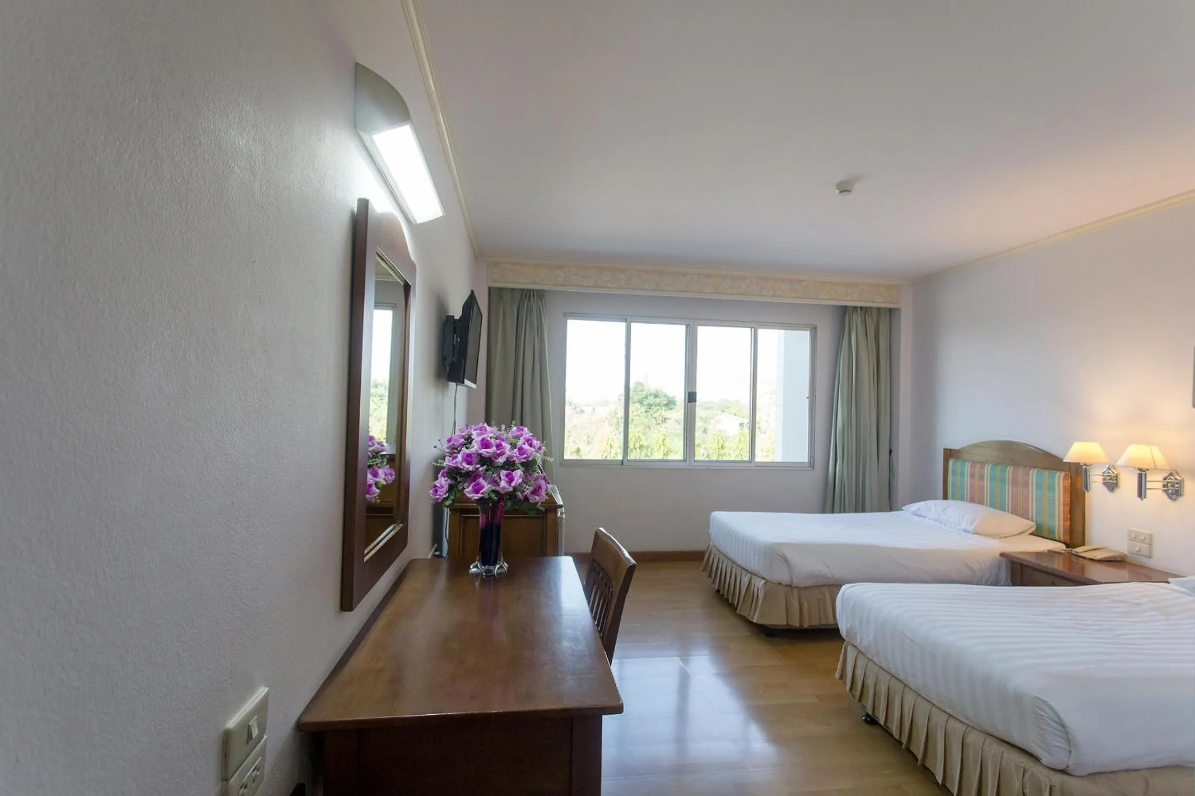 Bed in Tangerine Ville Hotel