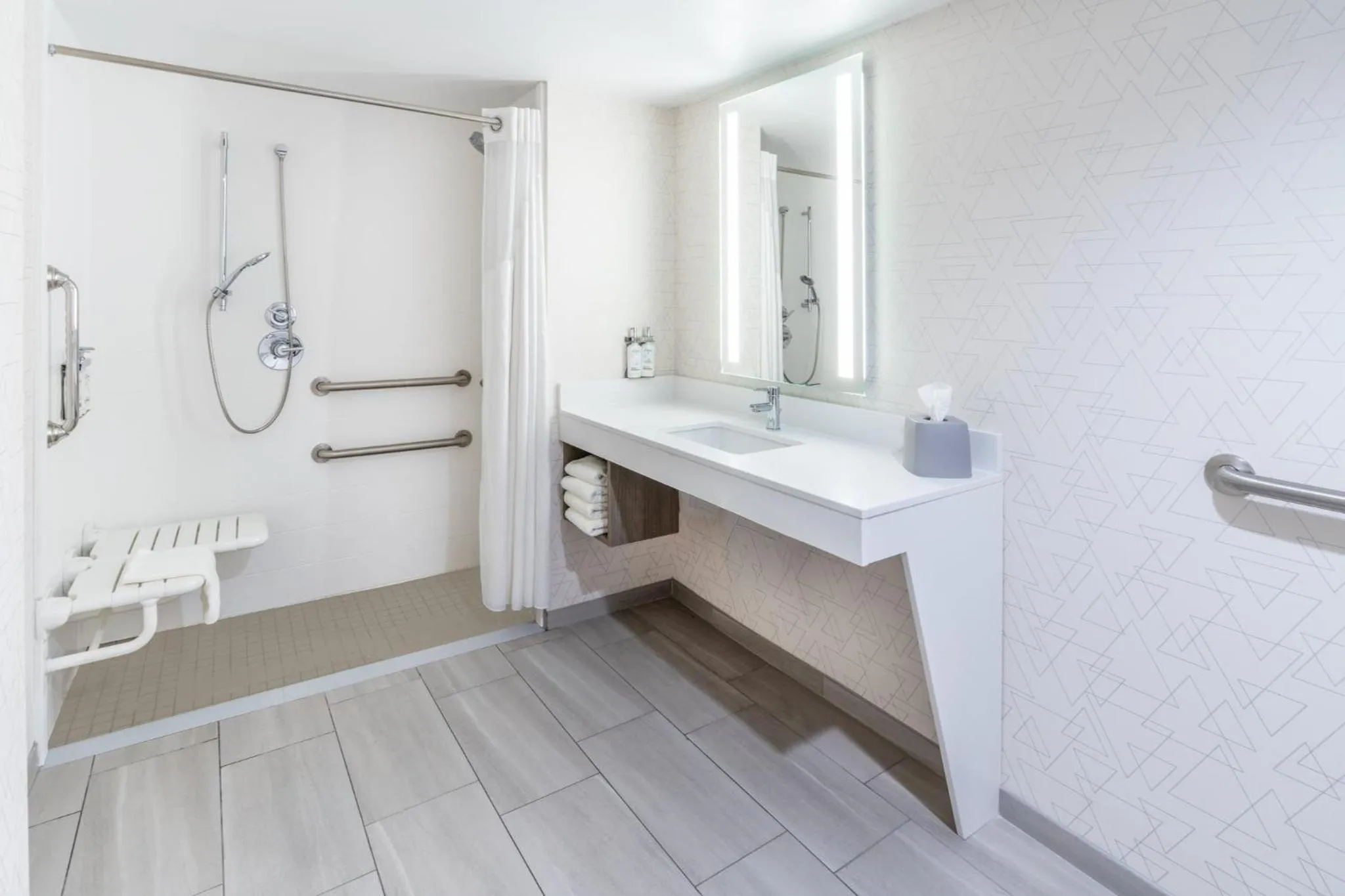 Bathroom in Holiday Inn Express Hotel & Suites Cheyenne by IHG