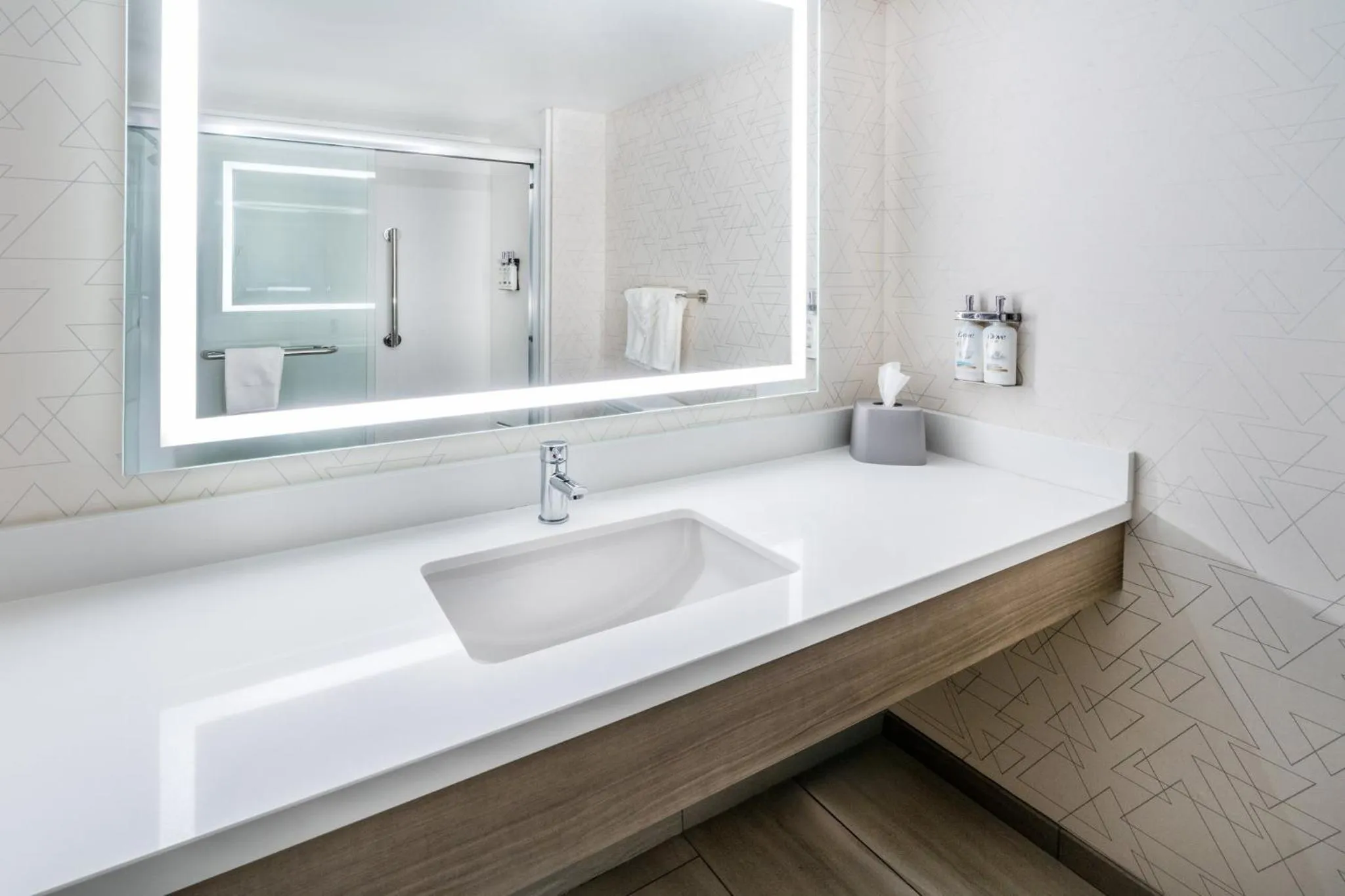 Bathroom in Holiday Inn Express Hotel & Suites Cheyenne by IHG