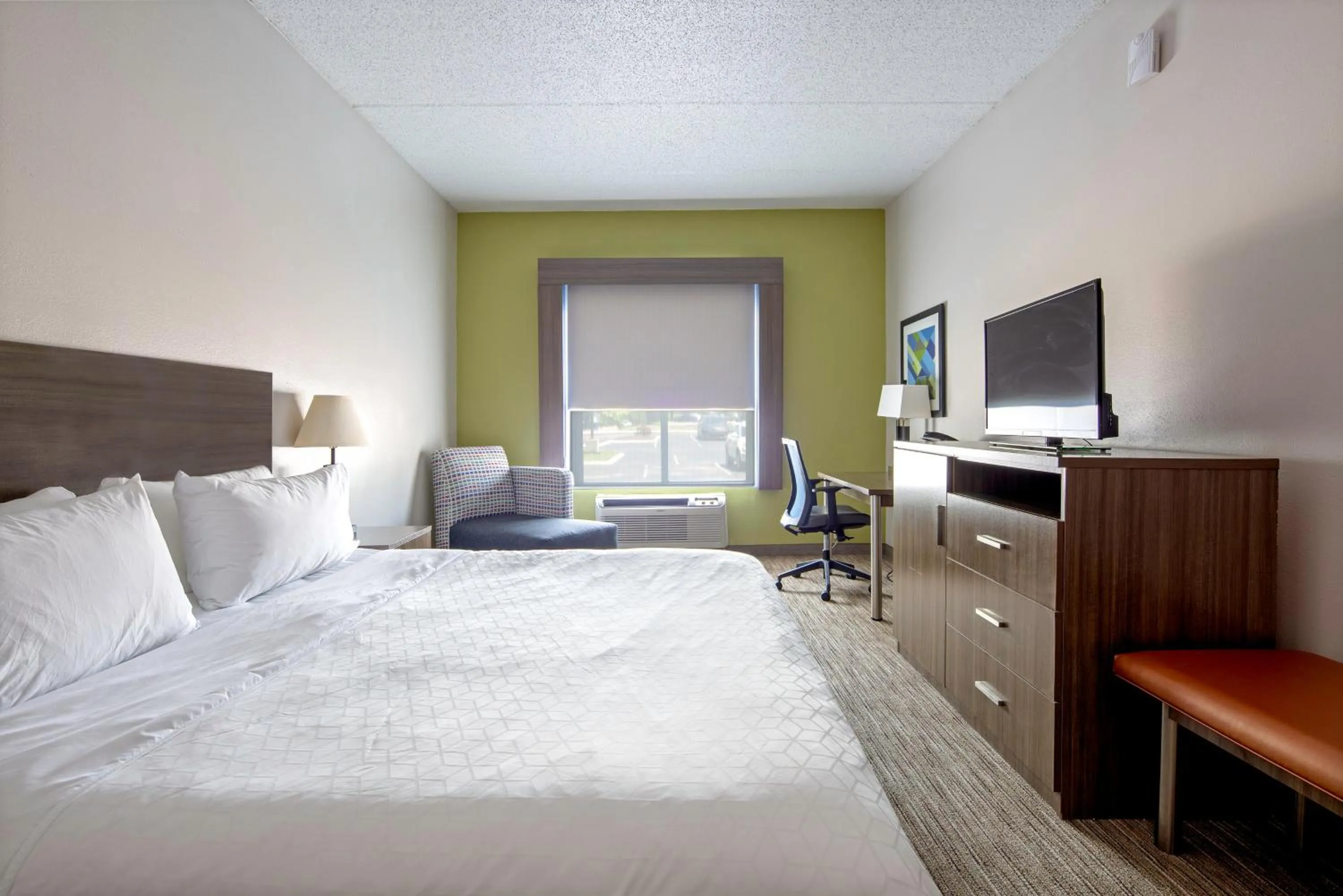 Photo of the whole room, Bed in Holiday Inn Express Hotel & Suites Chattanooga-Lookout Mountain by IHG