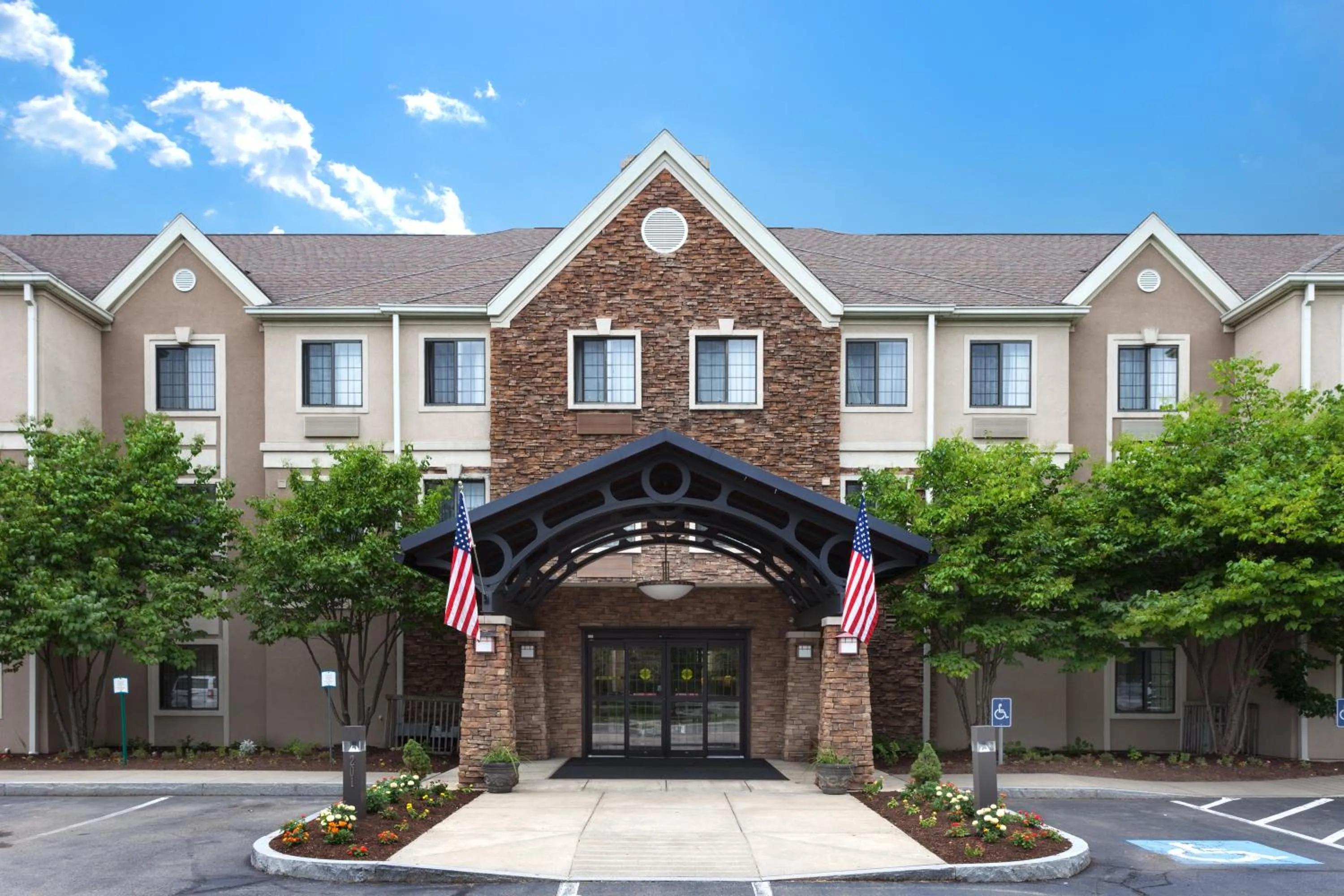 Property building in Staybridge Suites Corning by IHG