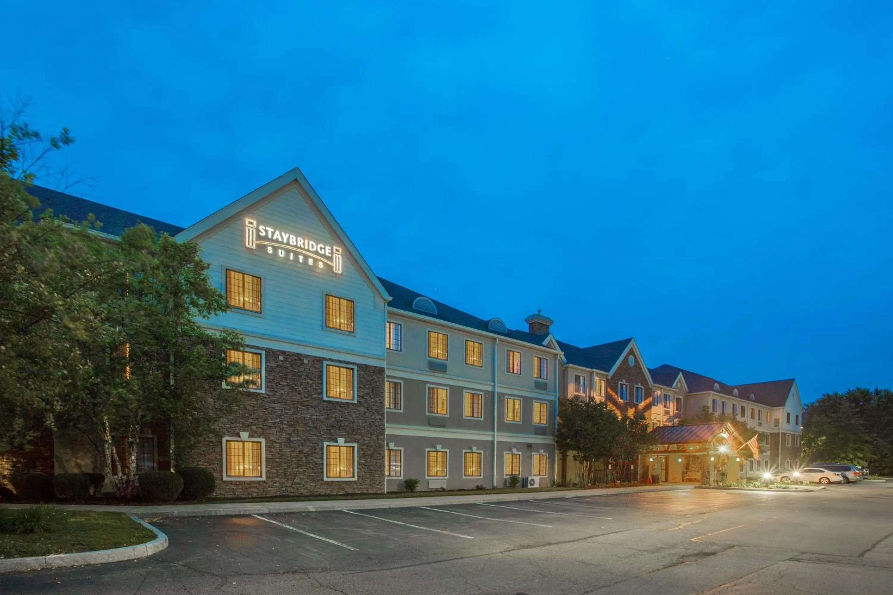 Property building in Staybridge Suites Corning by IHG