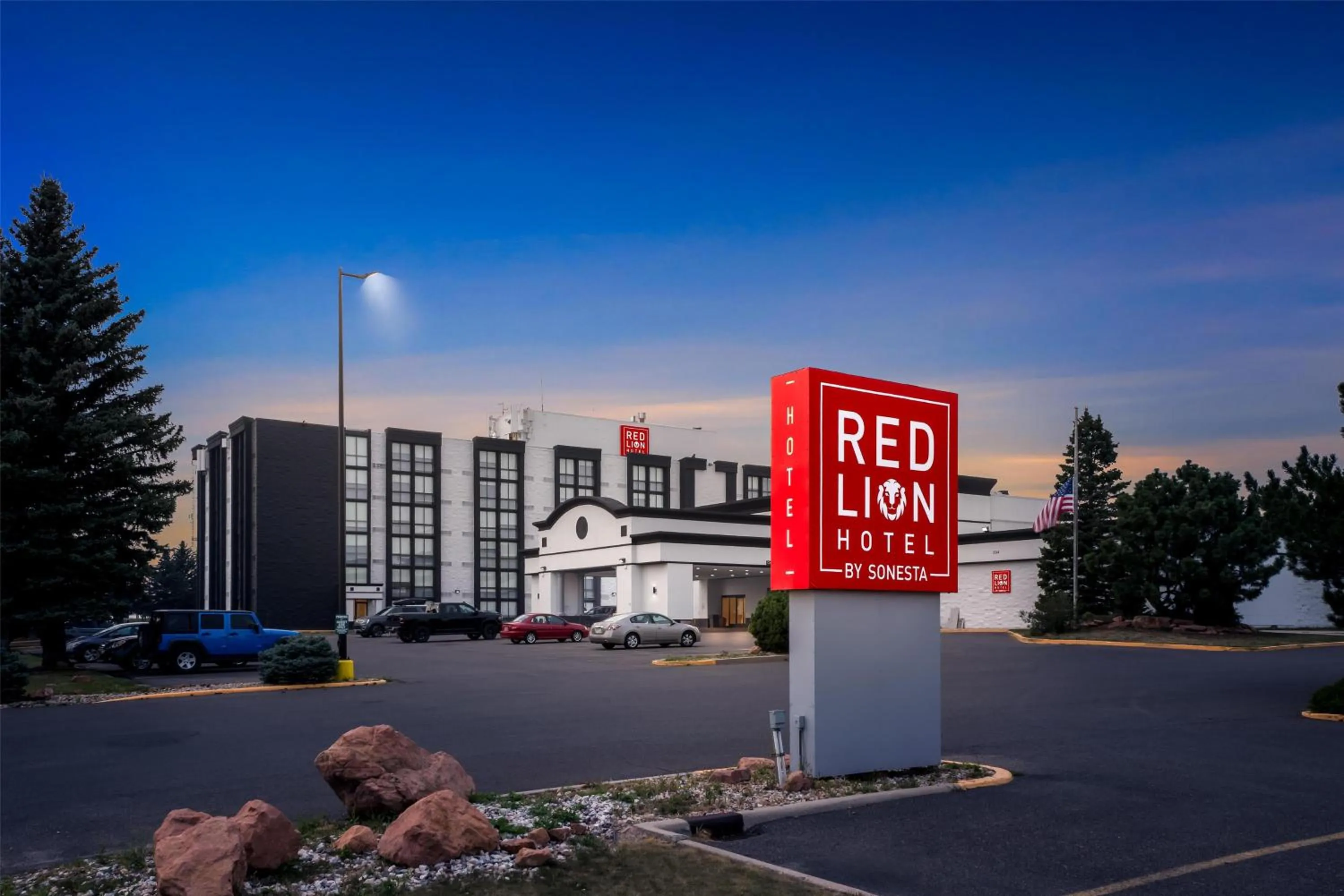 Property building in Red Lion Hotel Cheyenne