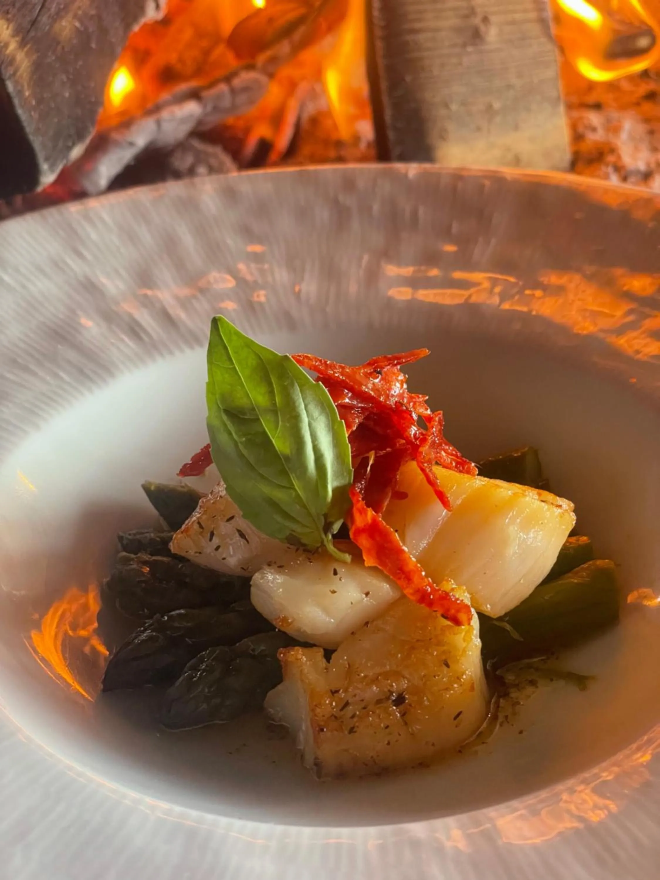 Food close-up in Hotel des Pyrénées