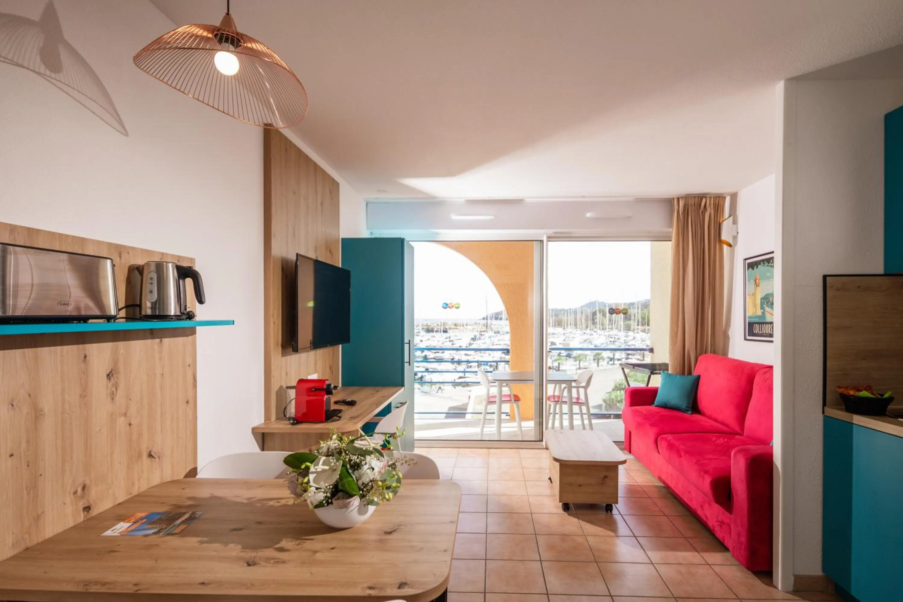 TV and multimedia in Résidence Mer & Golf Port Argelès