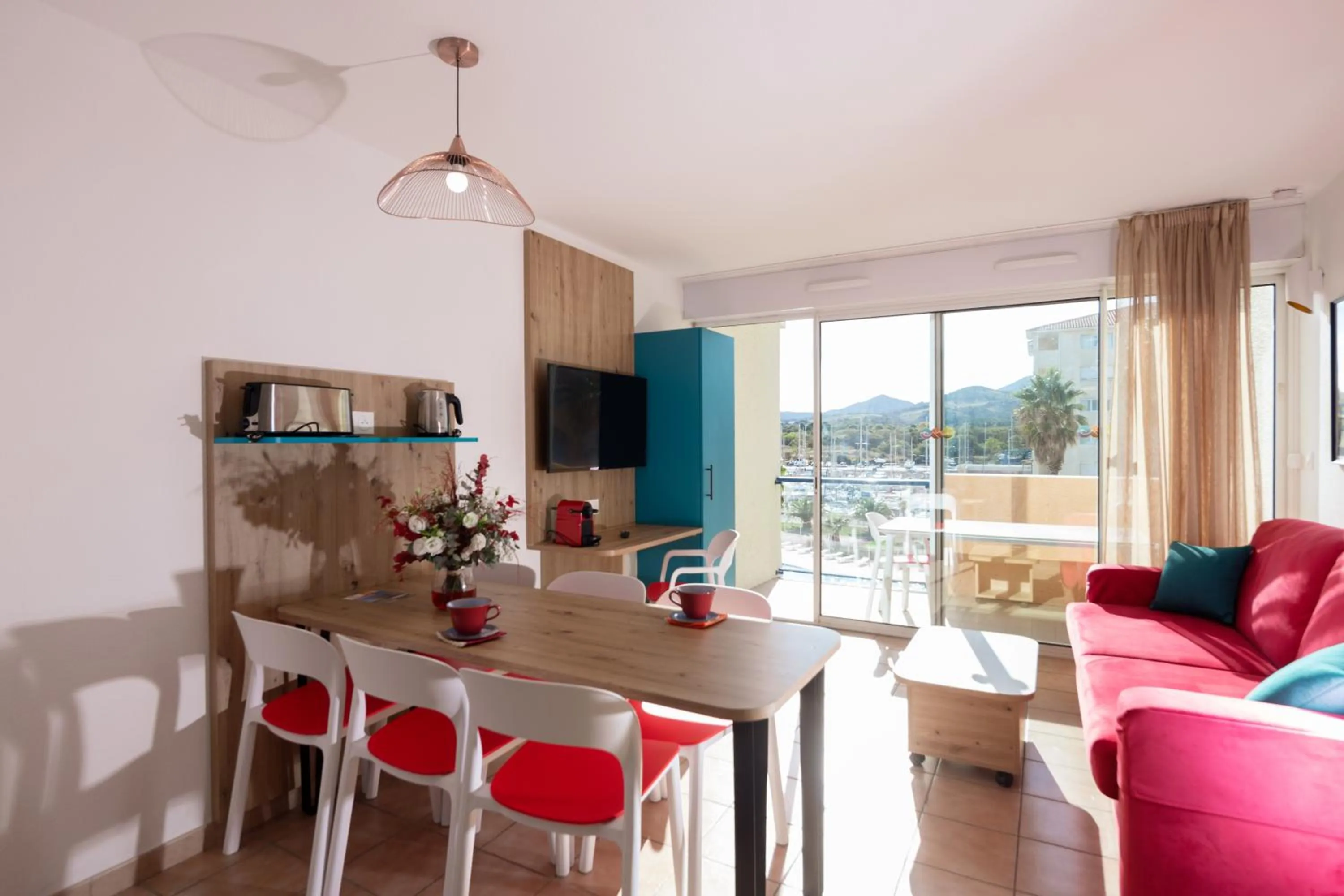 TV and multimedia in Résidence Mer & Golf Port Argelès