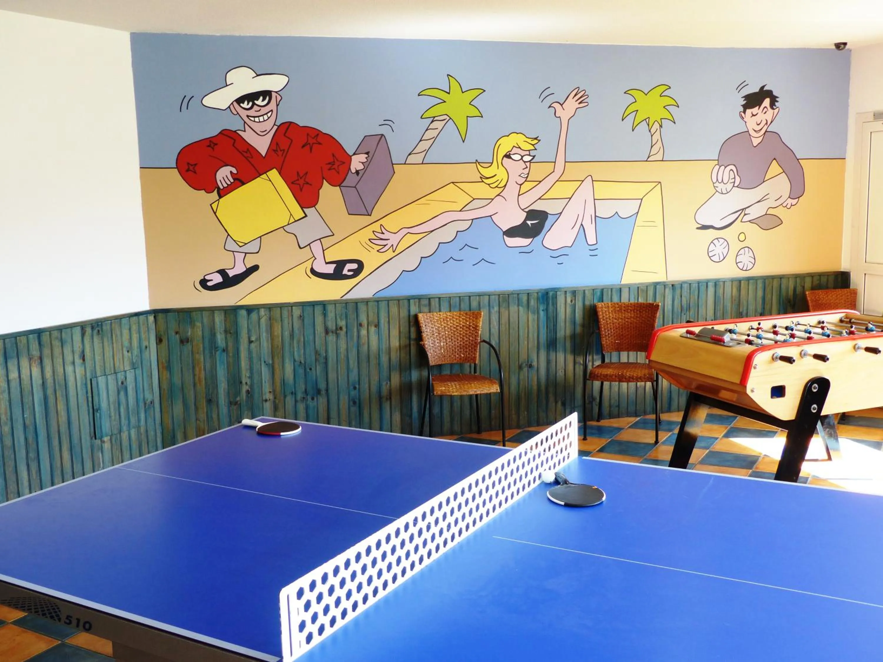Game Room in Résidence Mer & Golf Port Argelès