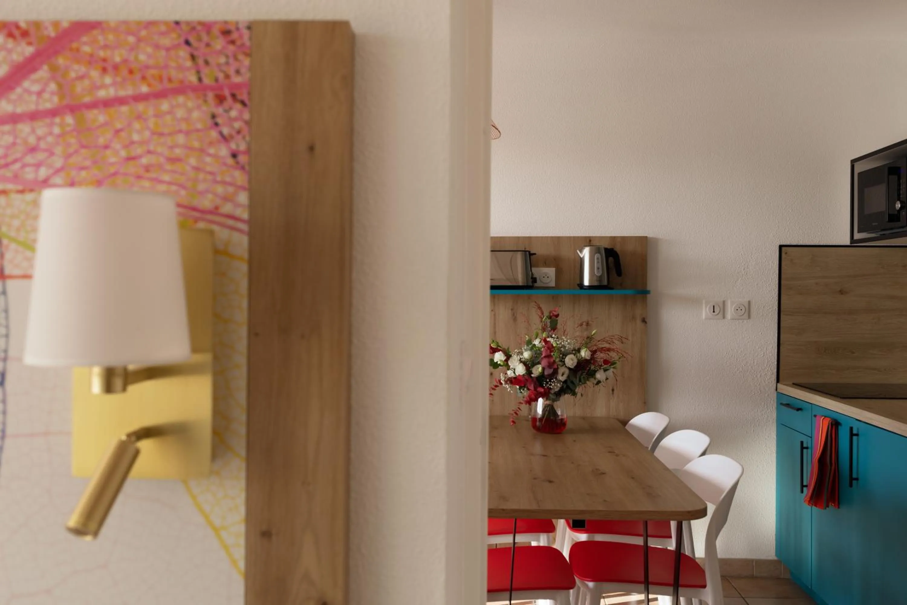 Kitchen or kitchenette in Résidence Mer & Golf Port Argelès