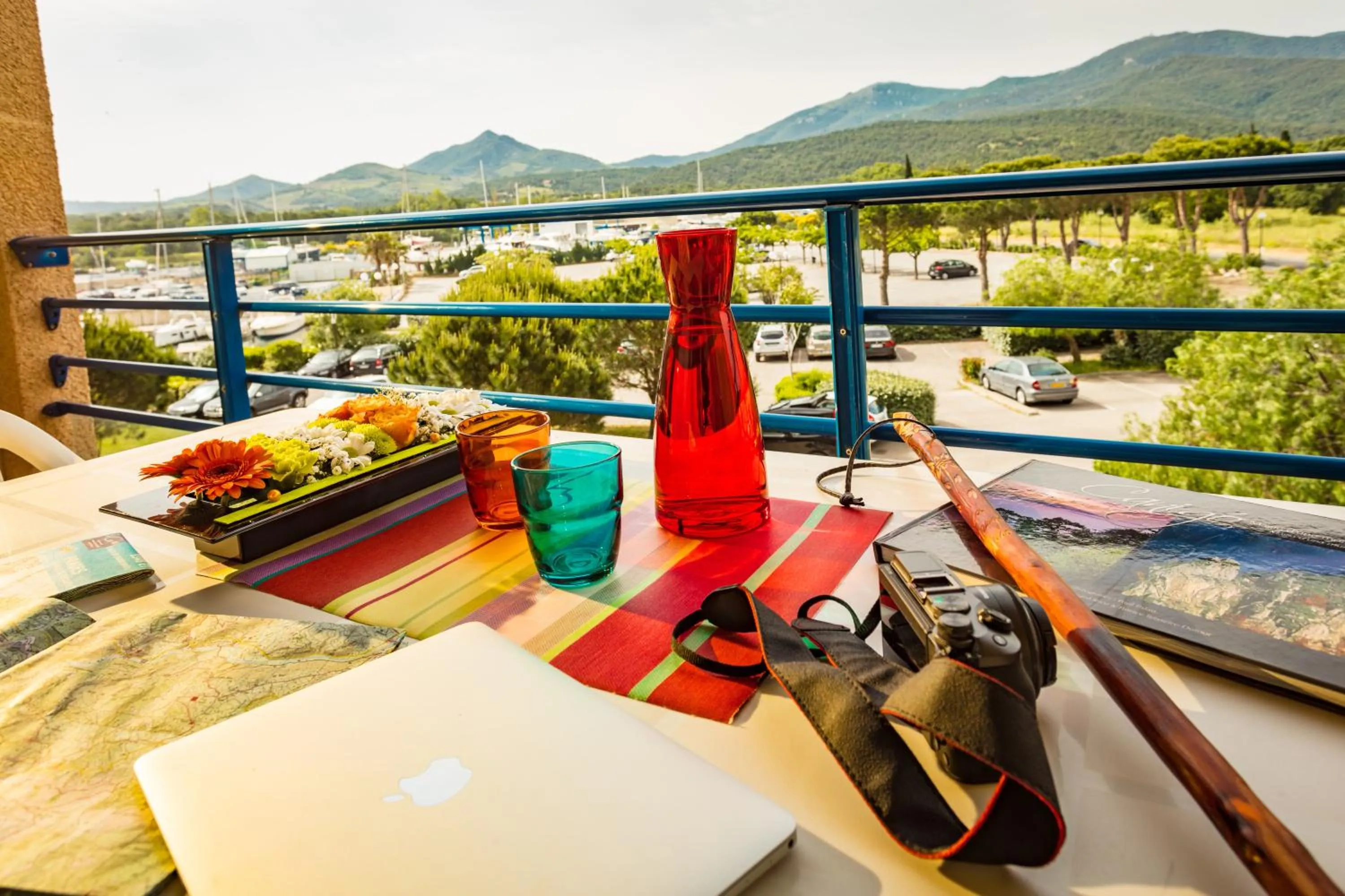 Balcony/Terrace in Résidence Mer & Golf Port Argelès