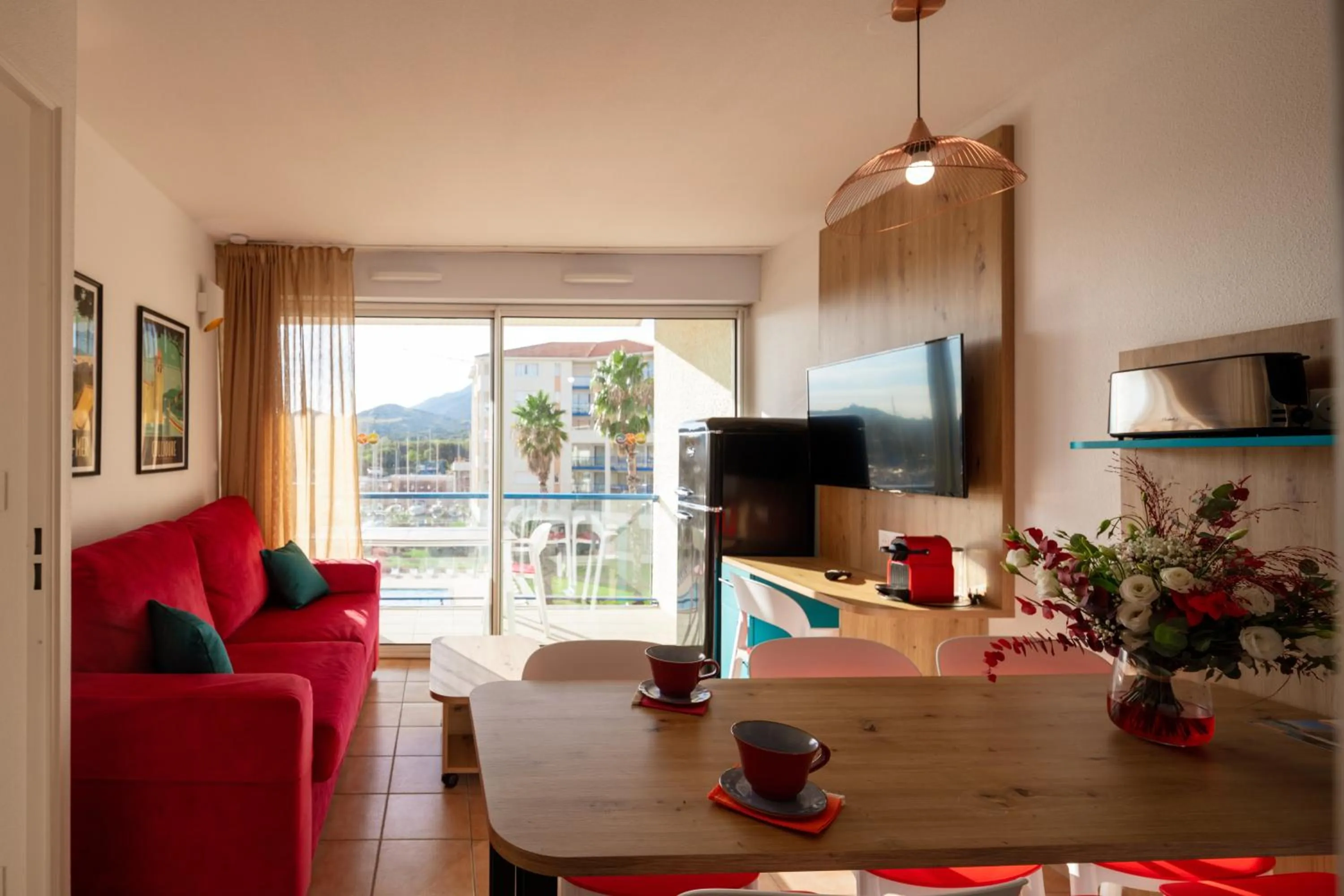 TV and multimedia in Résidence Mer & Golf Port Argelès