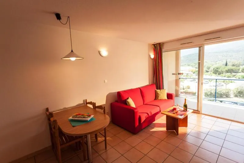 Patio in Résidence Mer & Golf Port Argelès