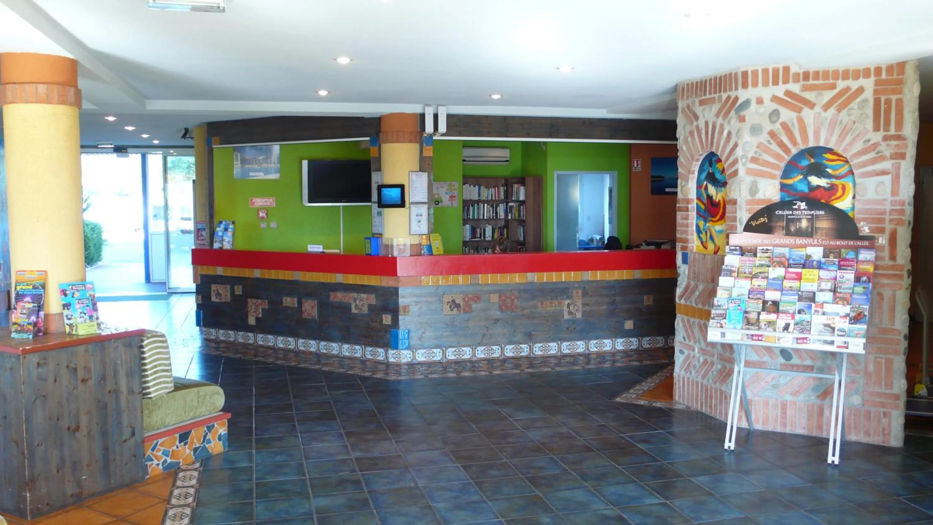 Lobby or reception in Résidence Mer & Golf Port Argelès