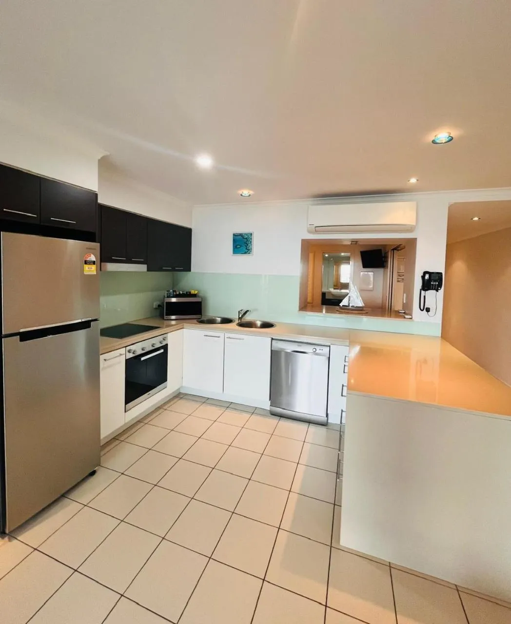 kitchen in at Marina Shores