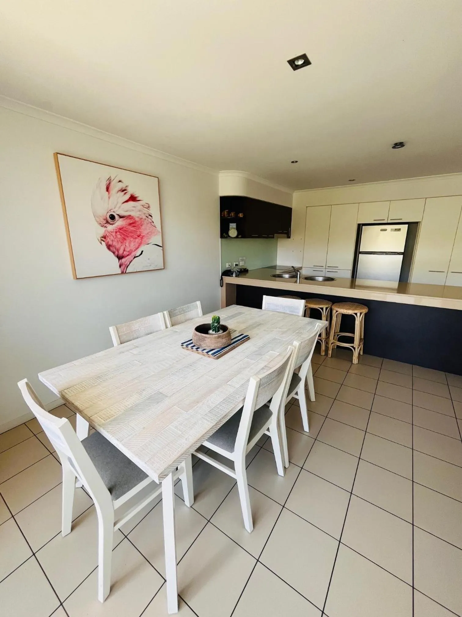 Living room in at Marina Shores