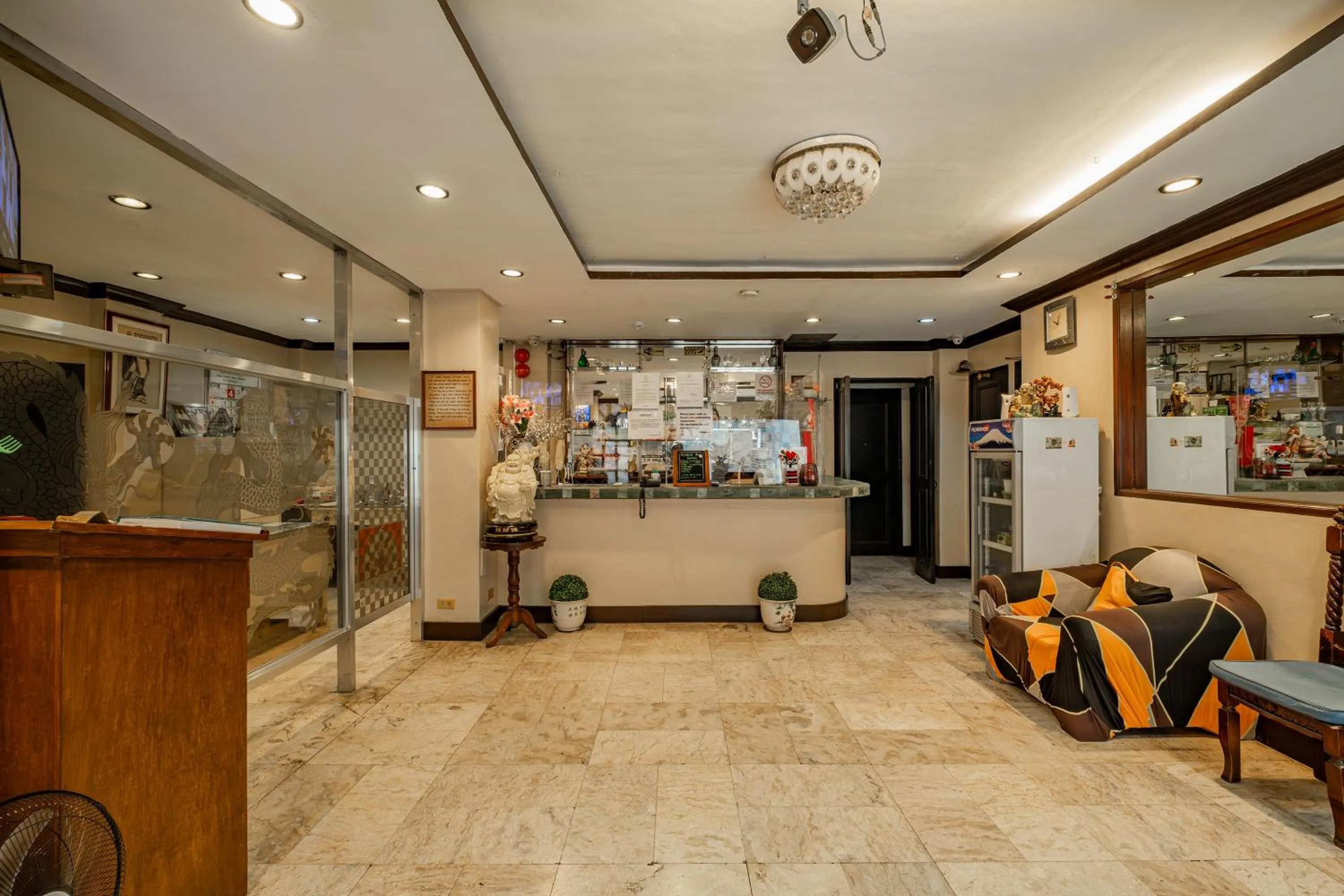 Lobby or reception in Hotel Juliano