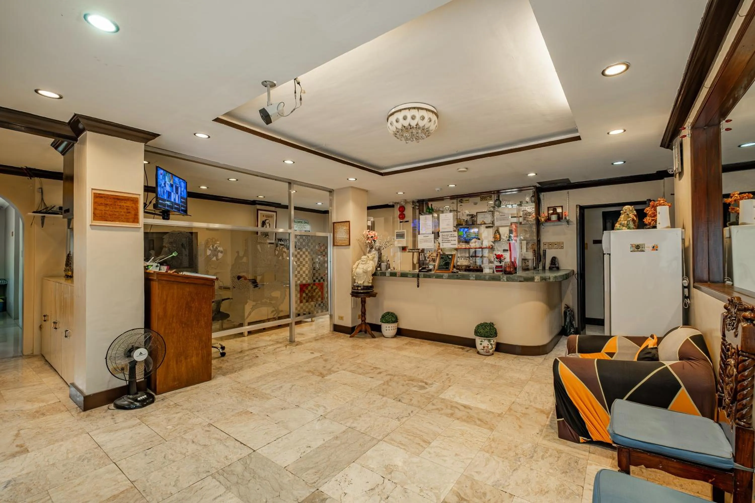 Lobby or reception in Hotel Juliano