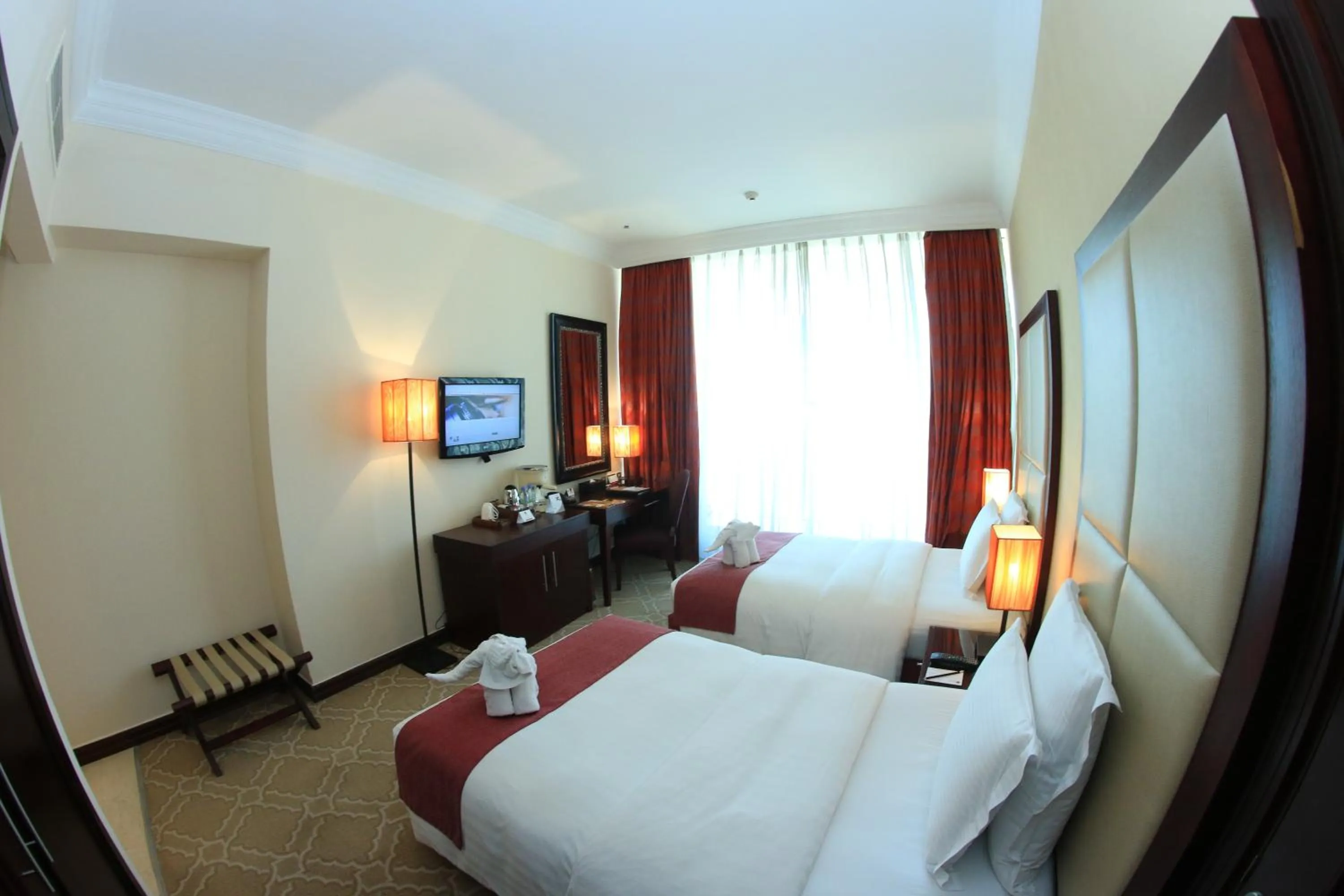 Photo of the whole room, Bed in Grand Regal Hotel