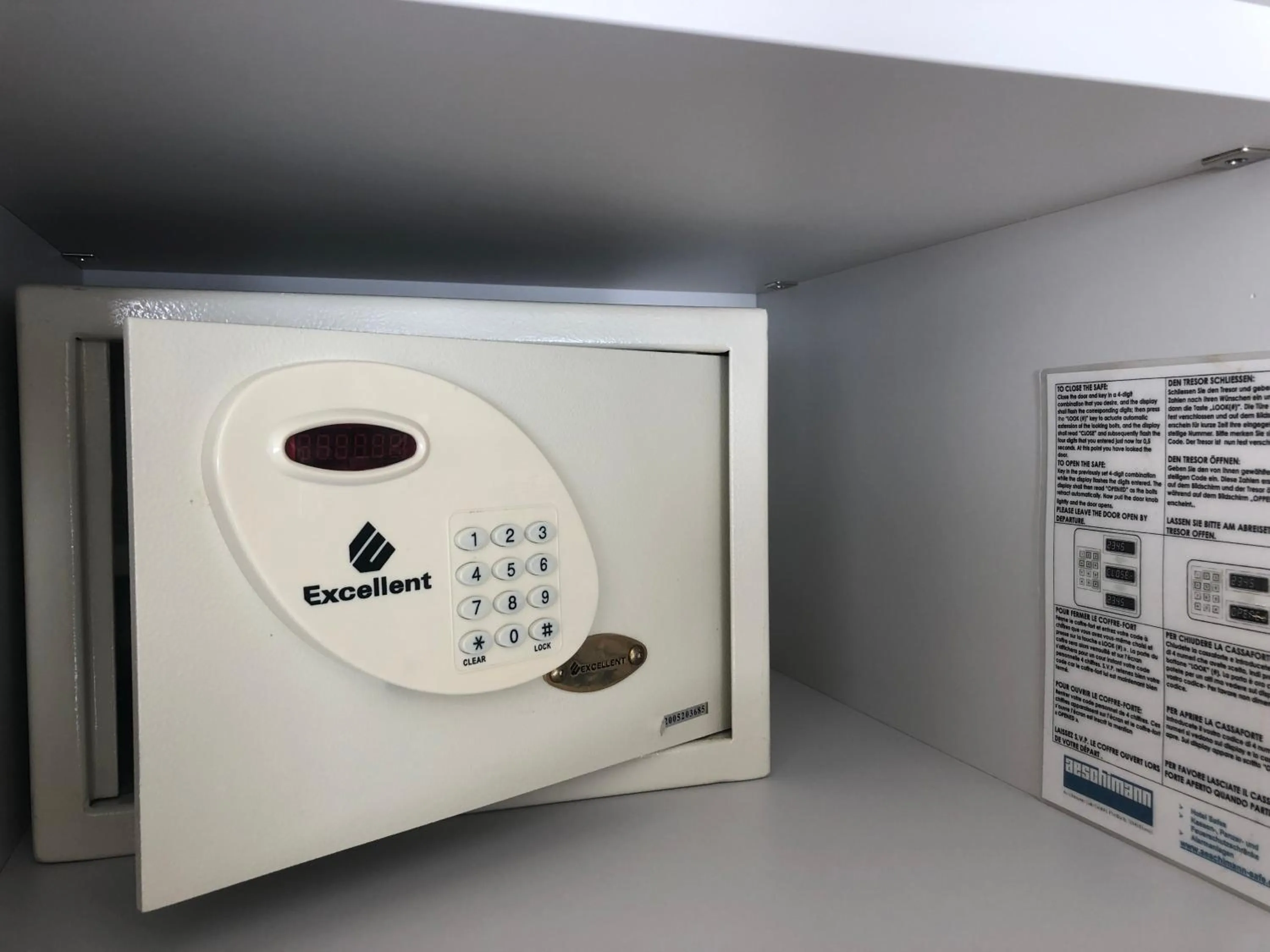 Decorative detail in Hotel Crystal Interlaken