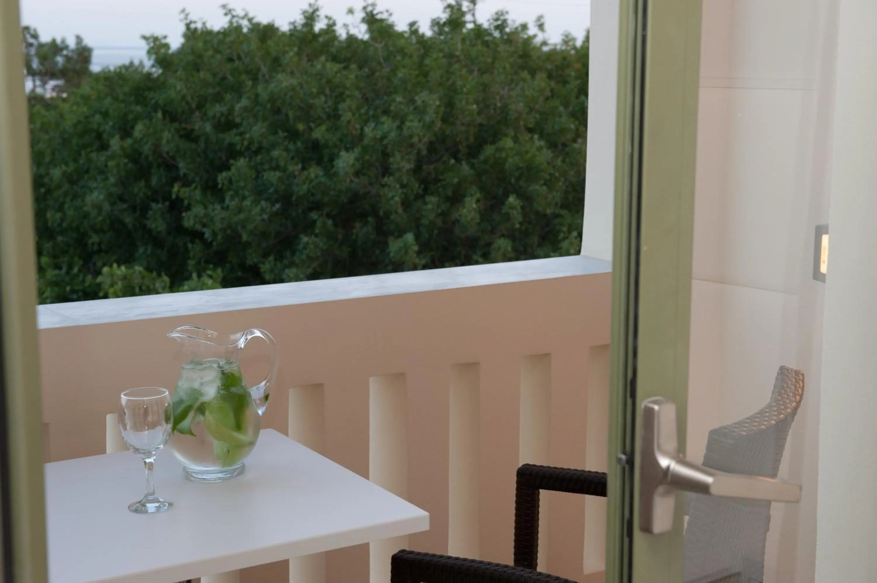 Balcony/Terrace in Aphrodite Samos Suites