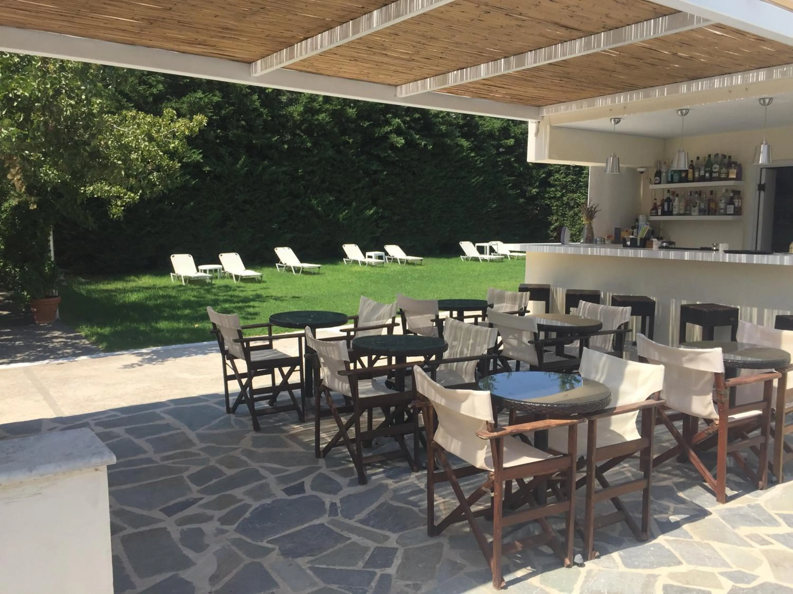 Lounge or bar in Aphrodite Samos Suites