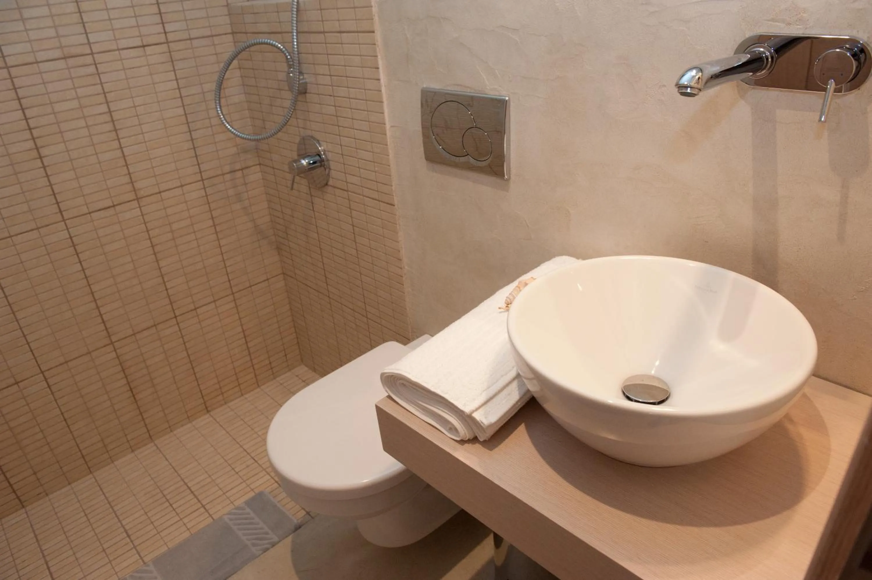Bathroom in Aphrodite Samos Suites