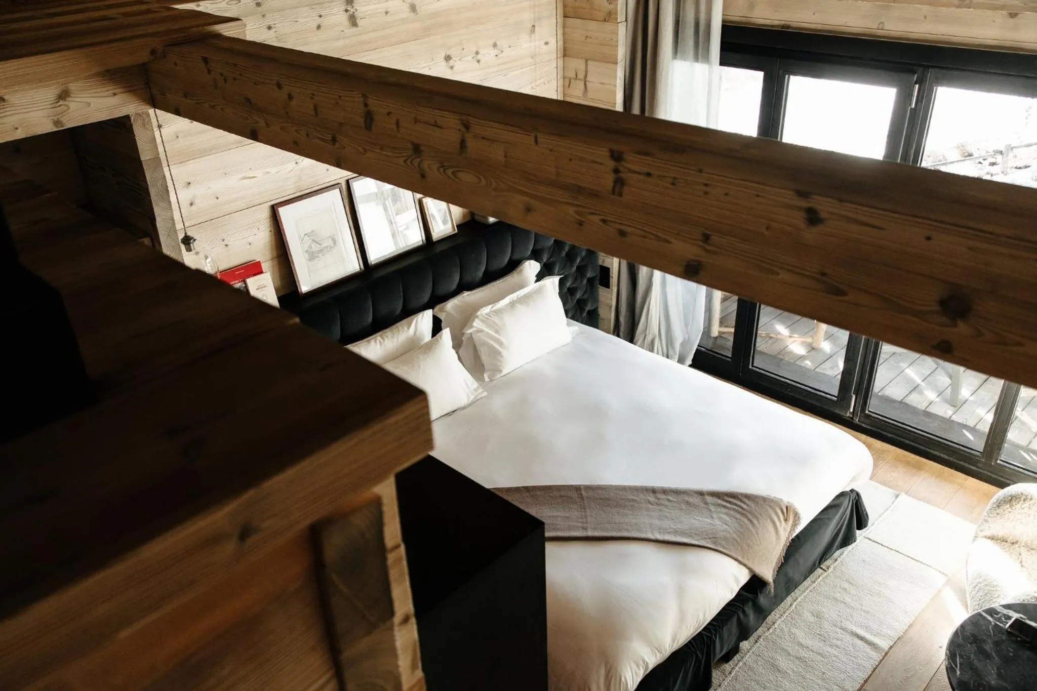 Bedroom, Bed in L'Alpaga, a Beaumier hotel