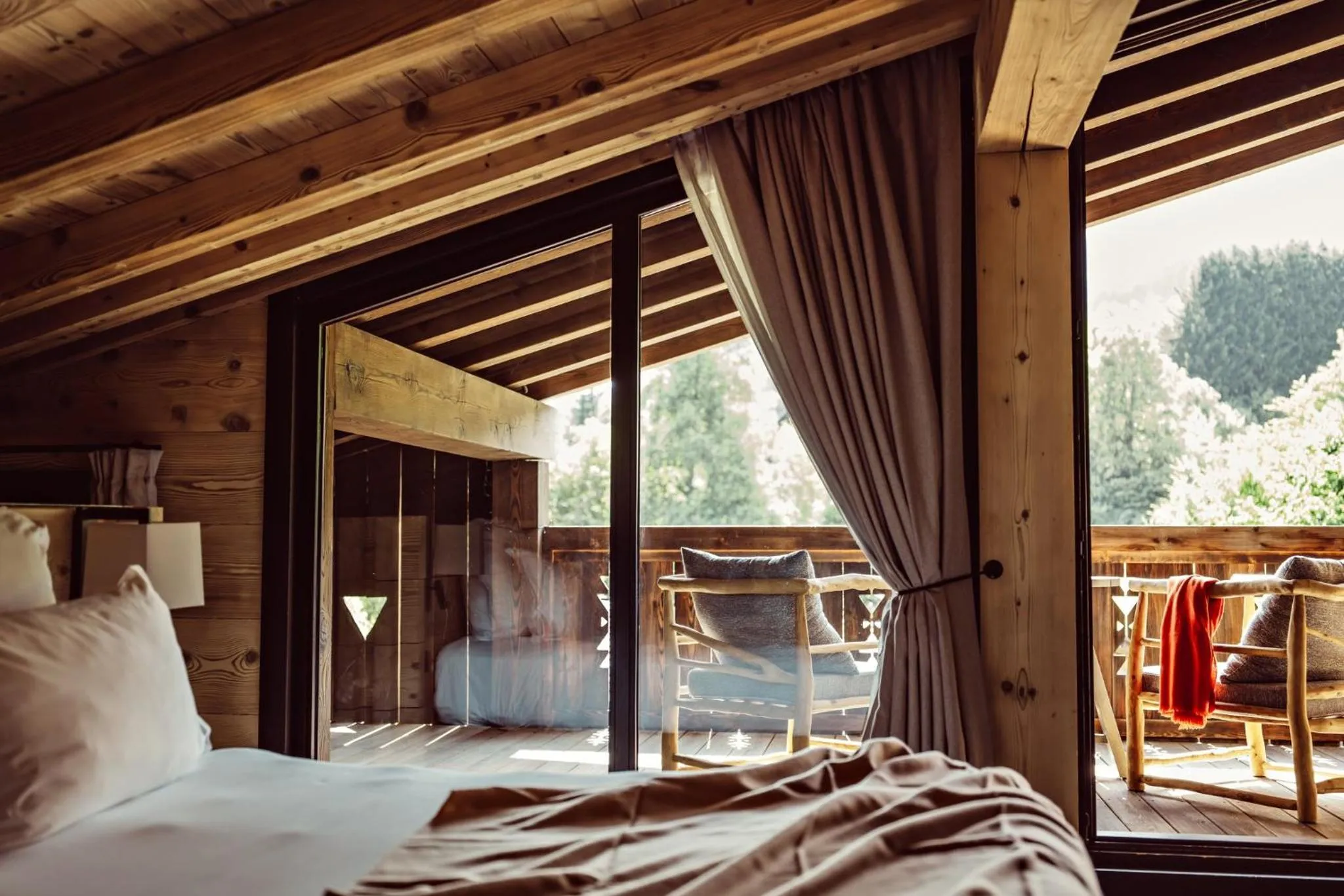 Bedroom, Bed in L'Alpaga, a Beaumier hotel